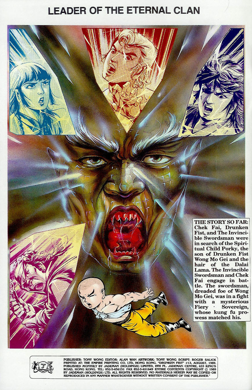 Read online Drunken Fist comic -  Issue #13 - 2