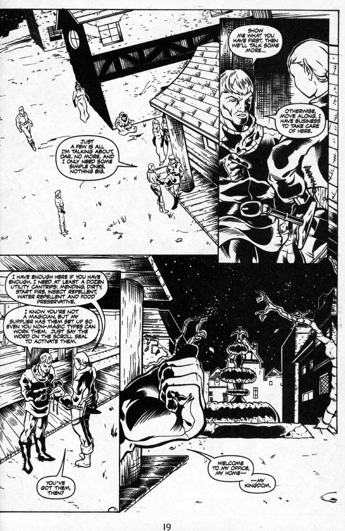 Read online Dungeons & Dragons: Black & White comic -  Issue #1 - 14