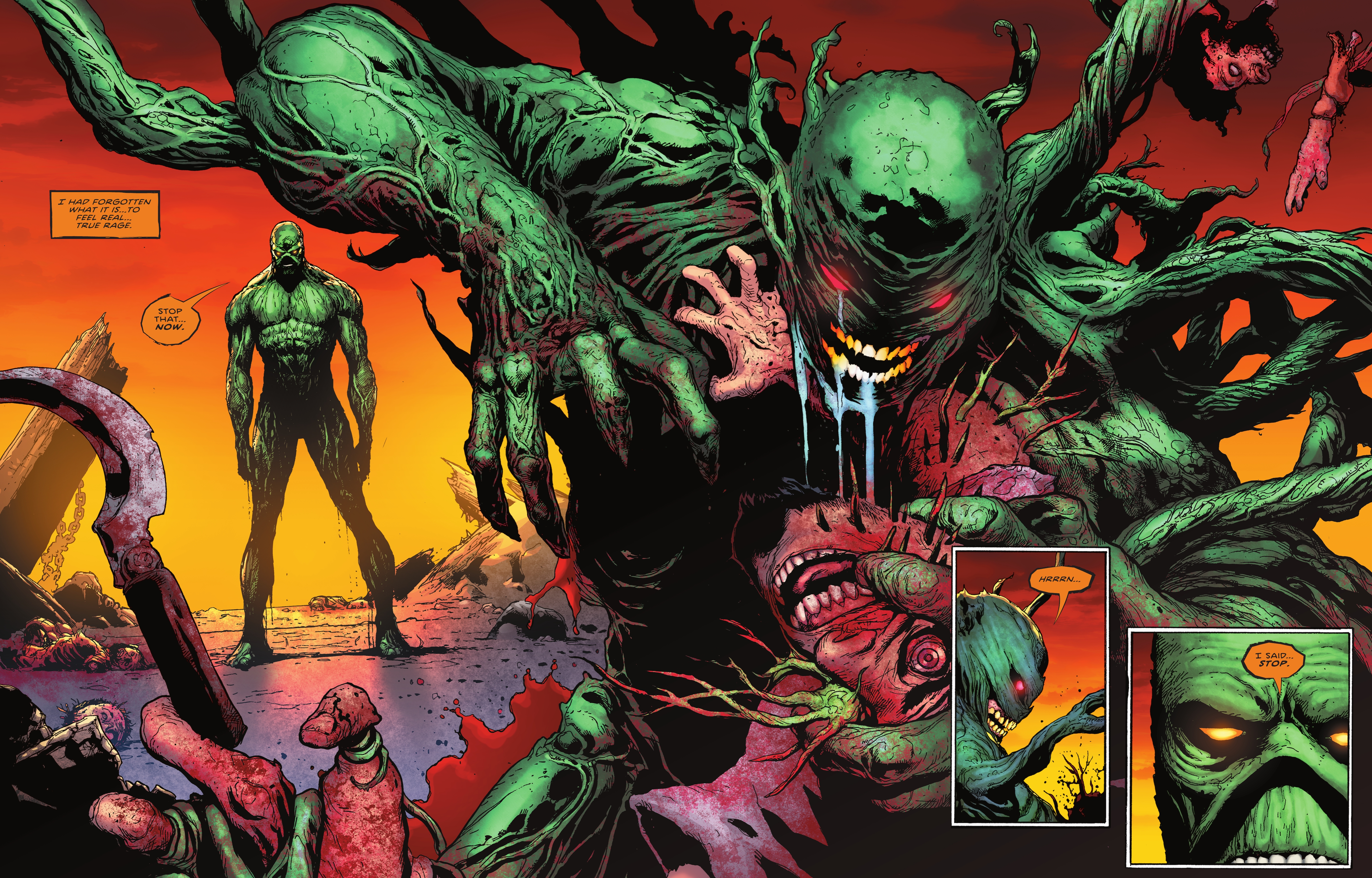 Read online Swamp Thing: Green Hell comic -  Issue #2 - 13