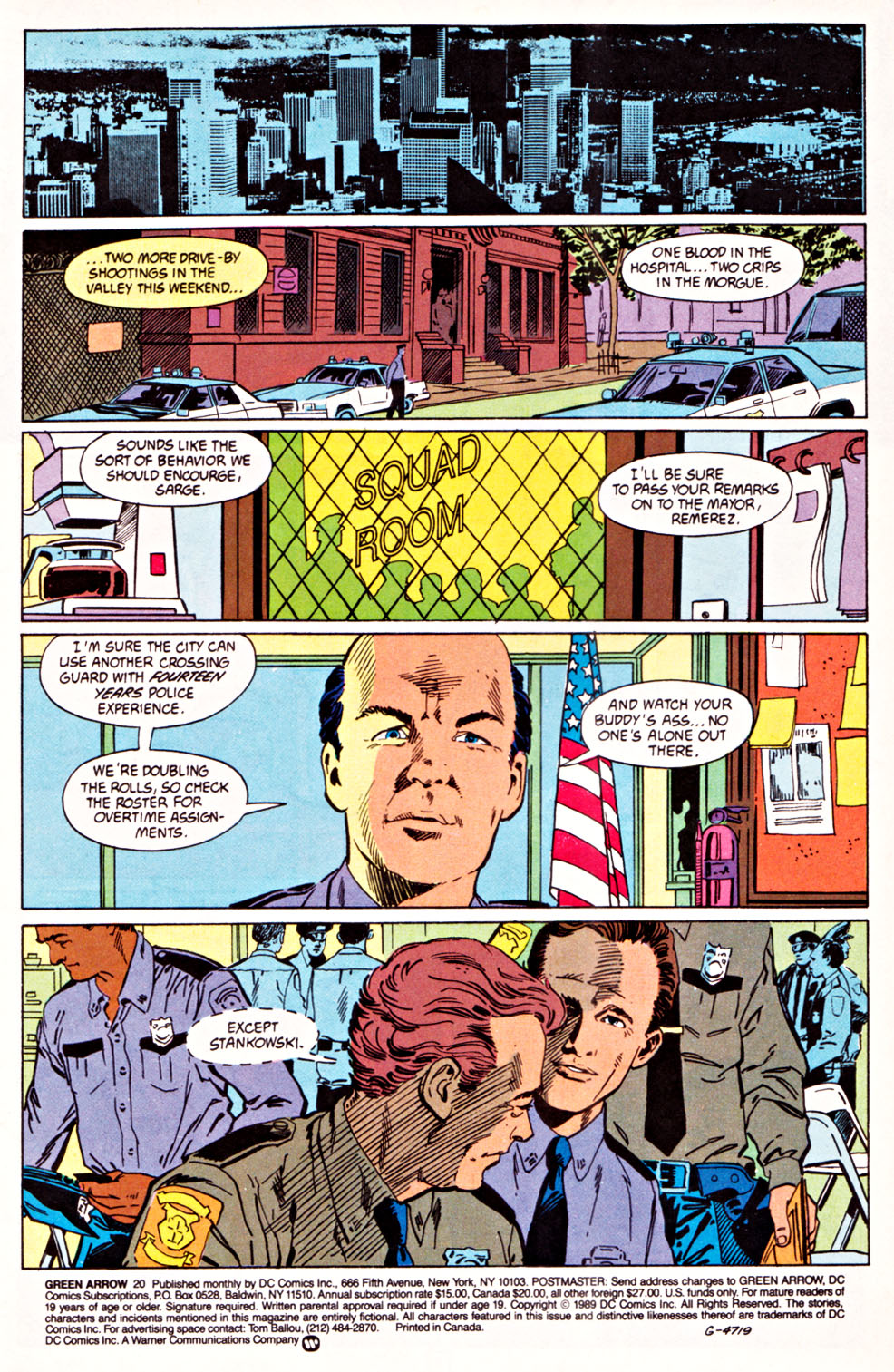 Read online Green Arrow (1988) comic -  Issue #20 - 2