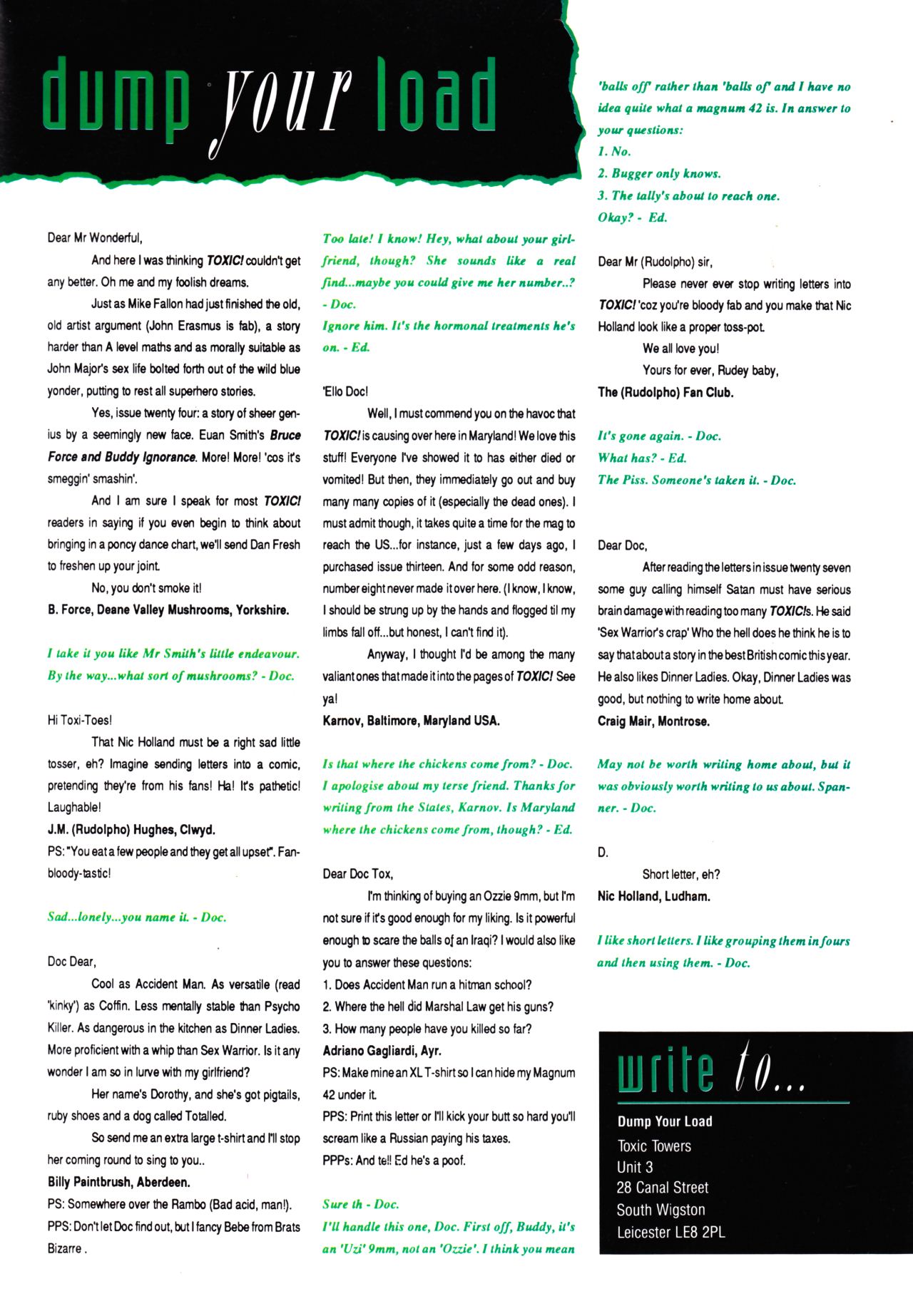 Read online Toxic! comic -  Issue #30 - 35