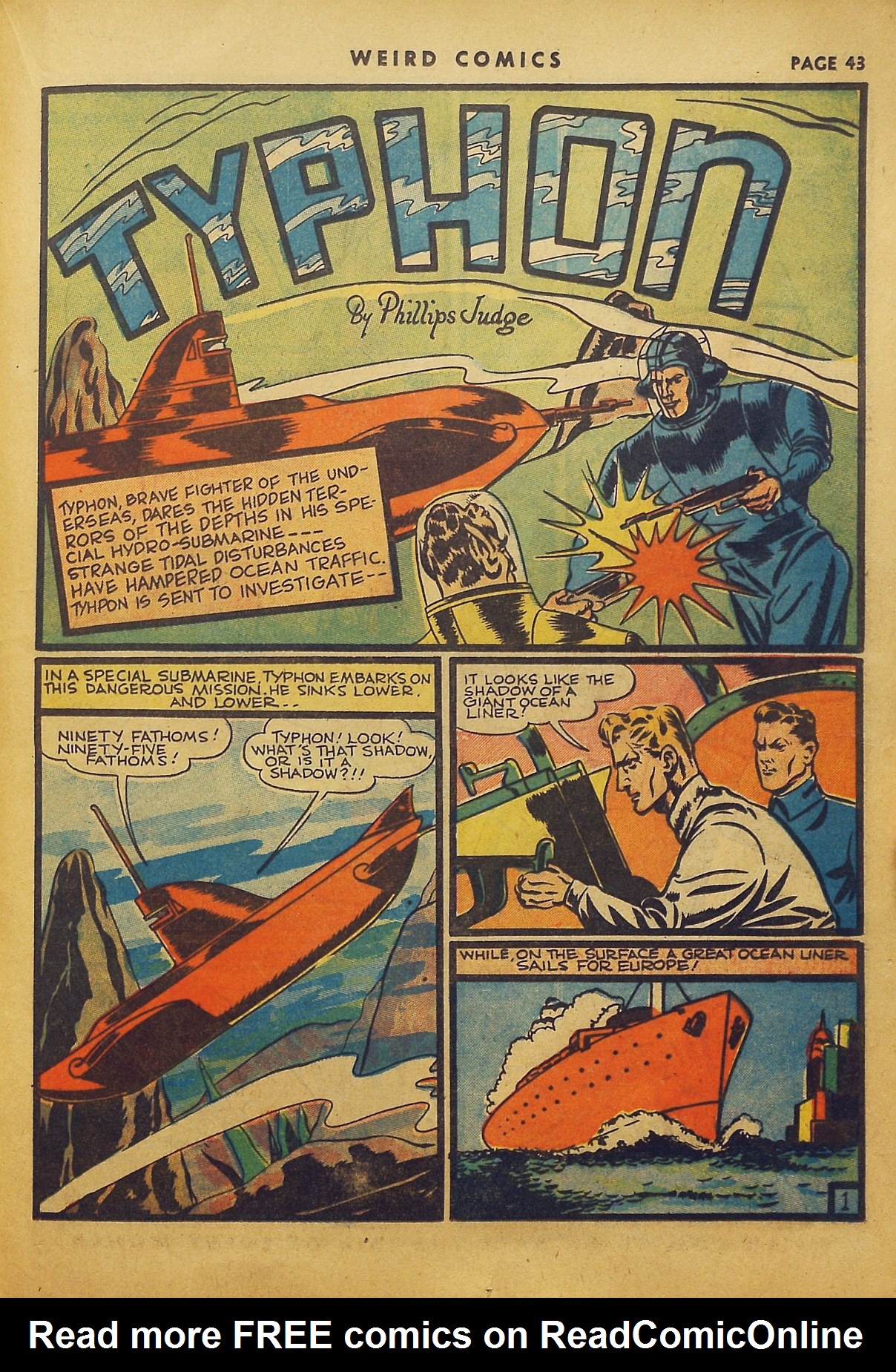 Read online Weird Comics comic -  Issue #6 - 44