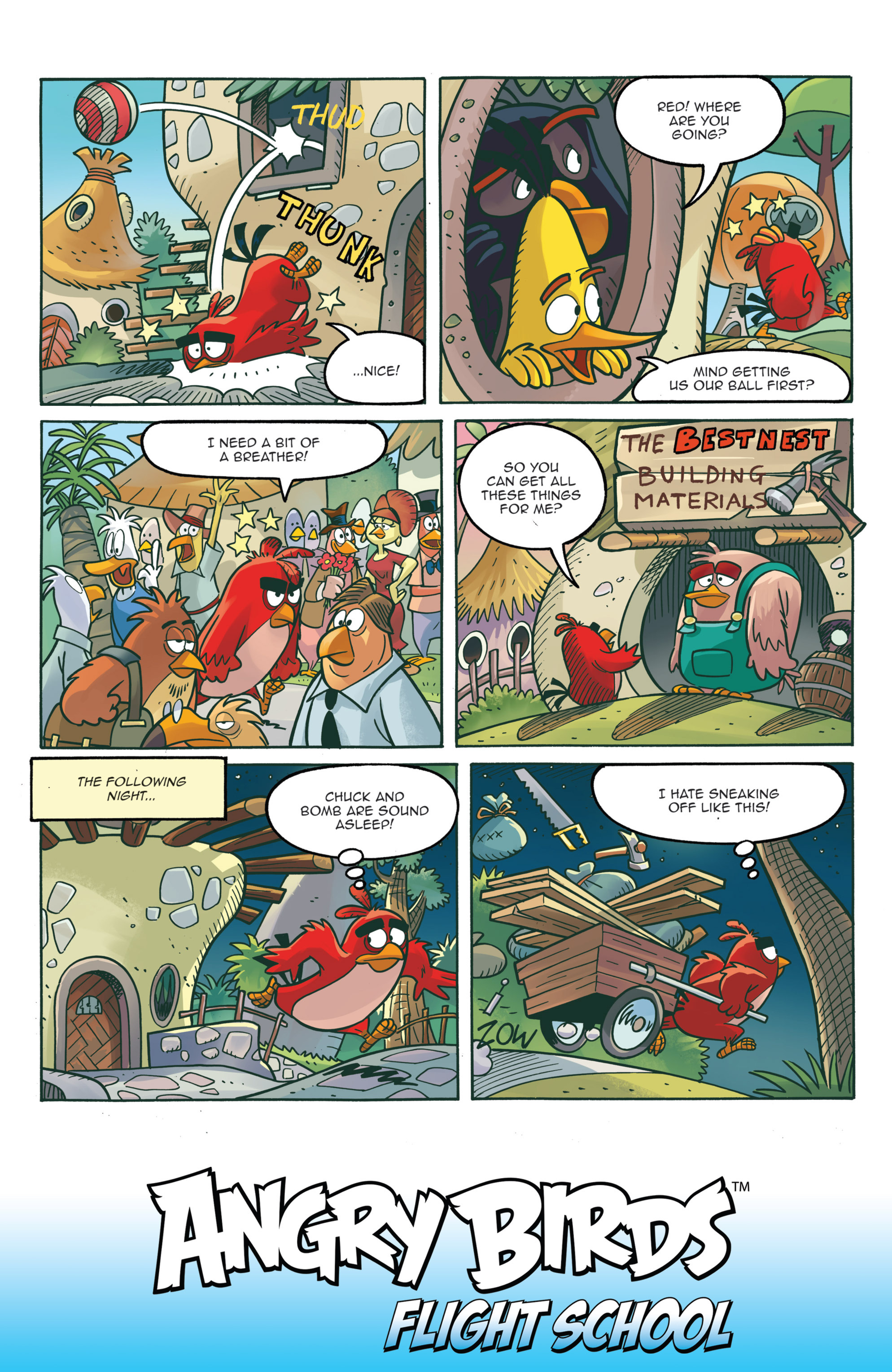 Read online Angry Birds: Flight School comic -  Issue #2 - 5