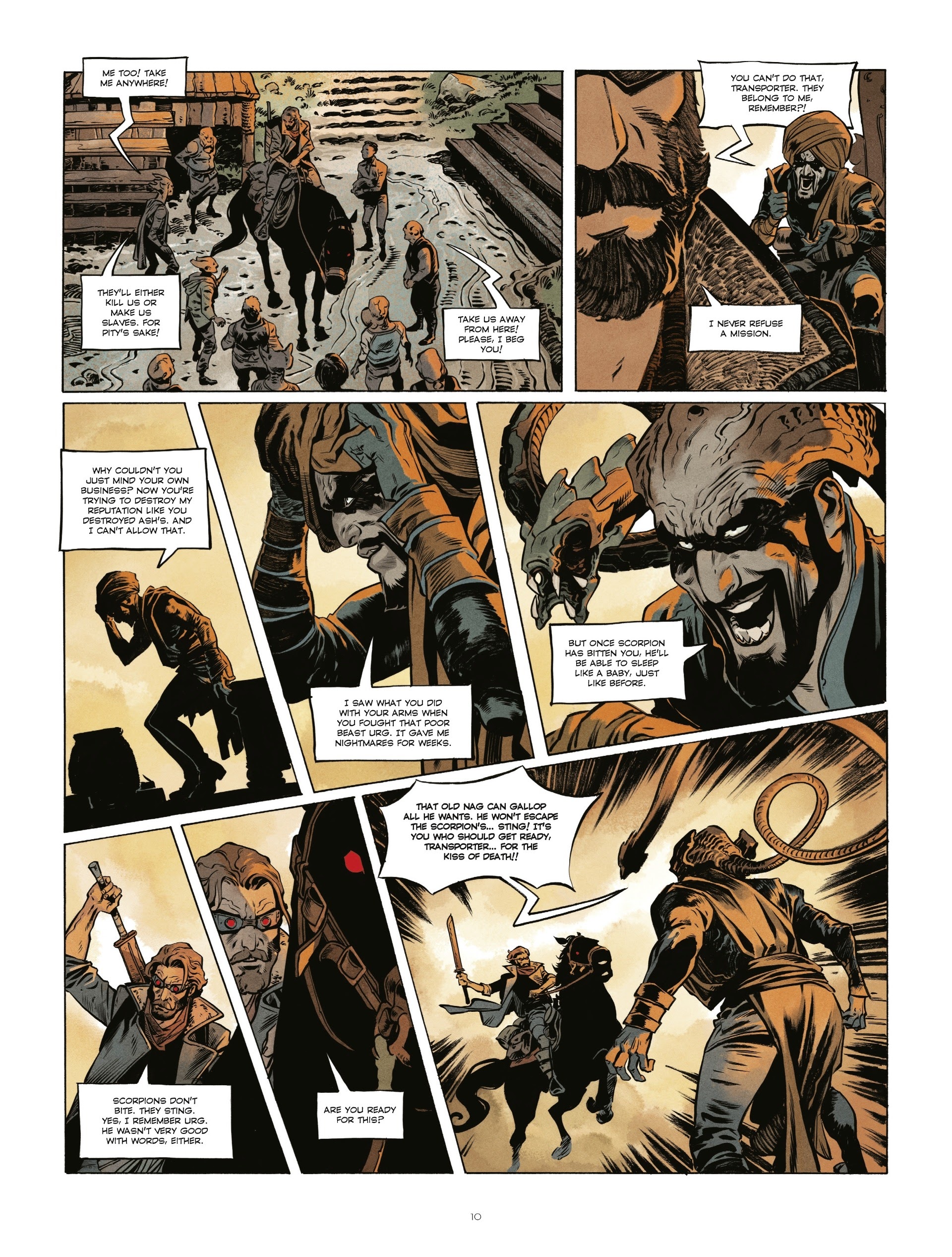 Read online The Transporter comic -  Issue #2 - 10
