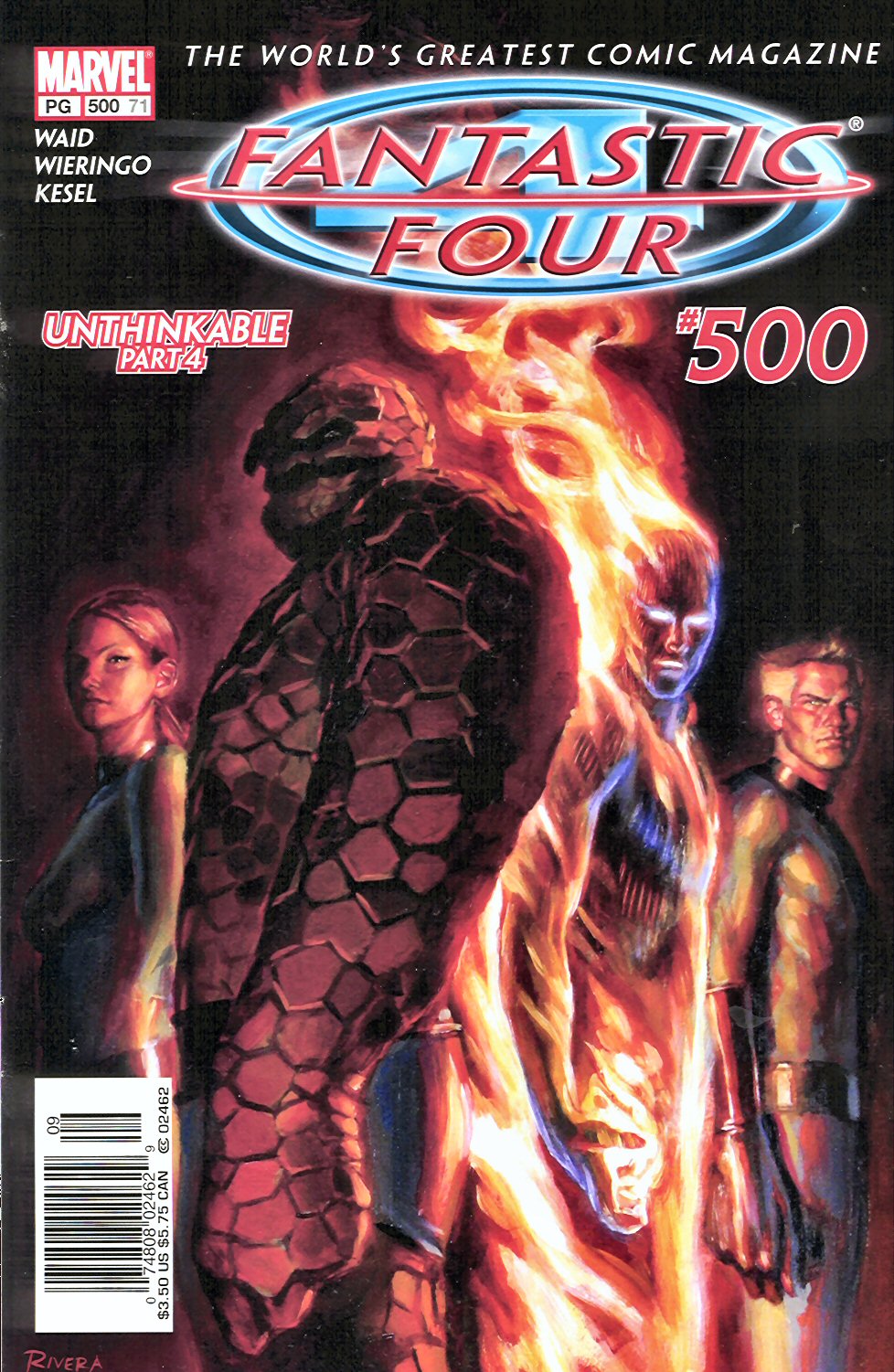 Read online Fantastic Four (1961) comic -  Issue #500 - 1