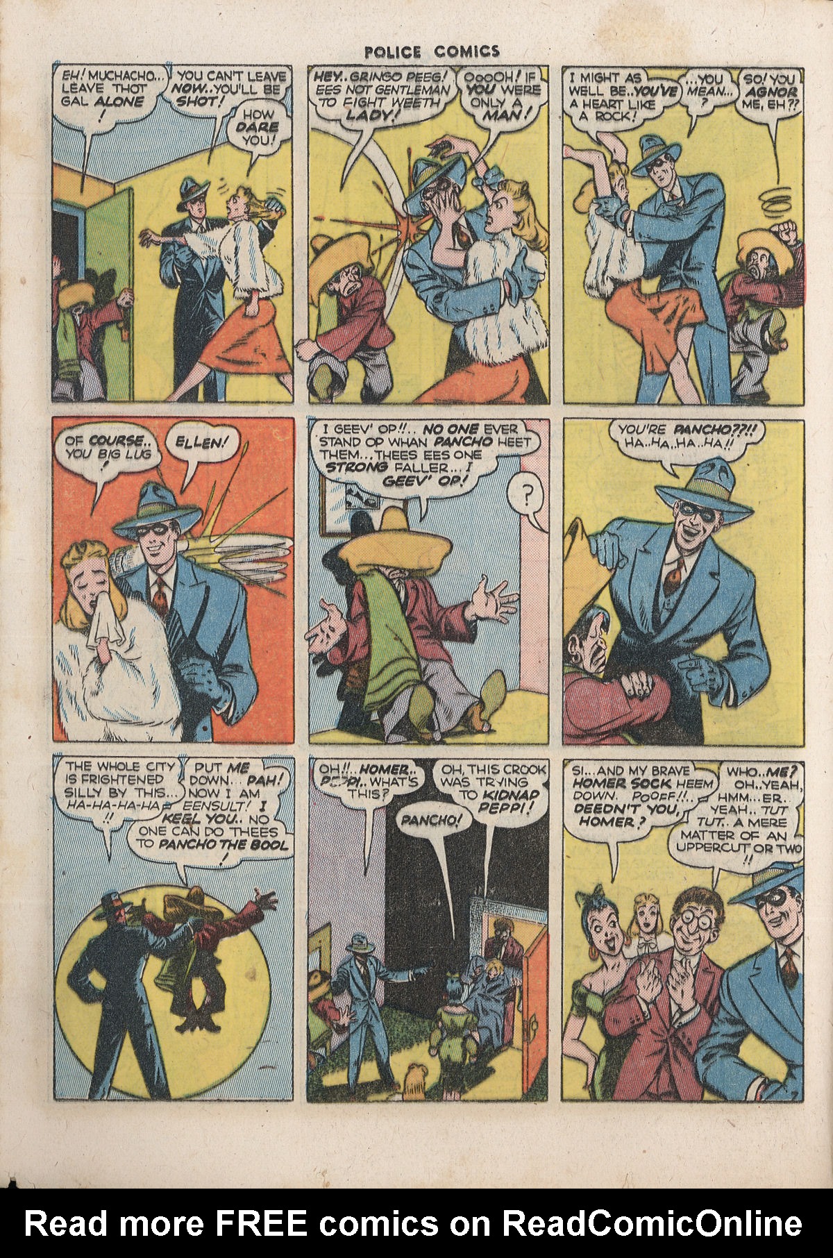 Read online Police Comics comic -  Issue #39 - 37