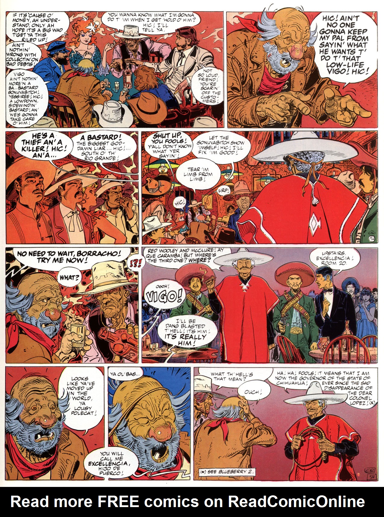 Read online Epic Graphic Novel: Blueberry comic -  Issue #5 - 11