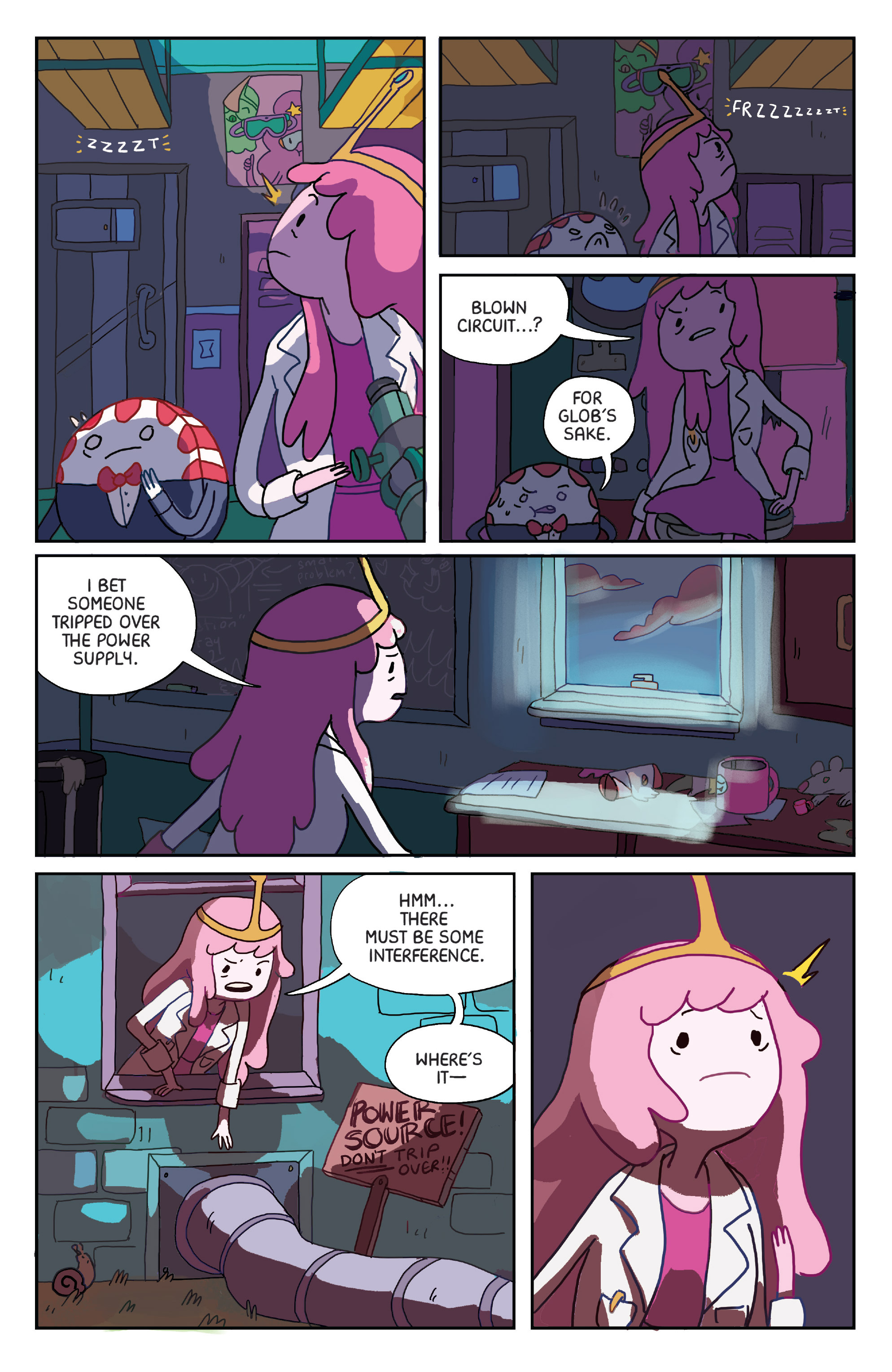 Read online Adventure Time: Marceline Gone Adrift comic -  Issue #1 - 10