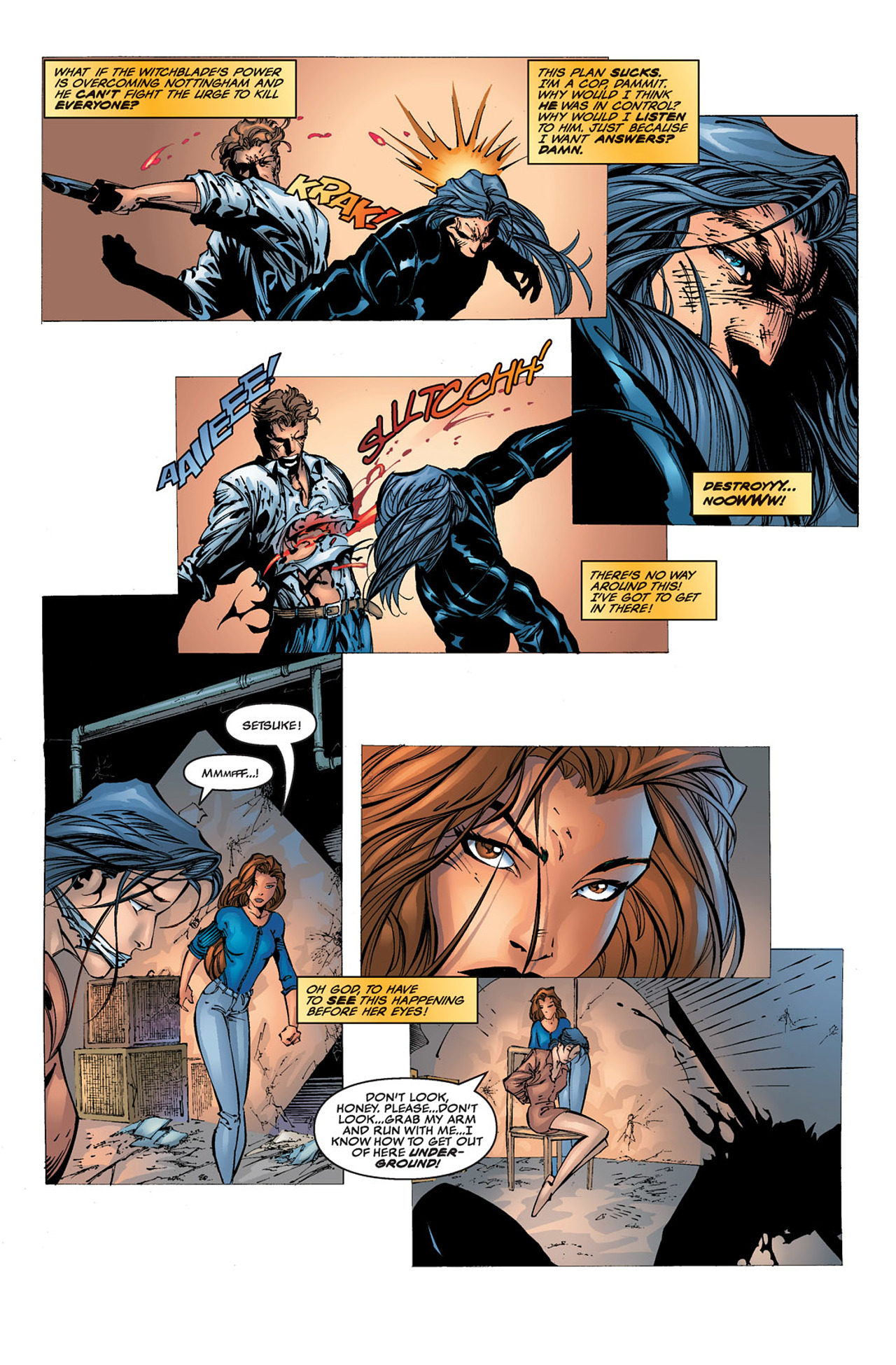 Read online Witchblade (1995) comic -  Issue #21 - 8