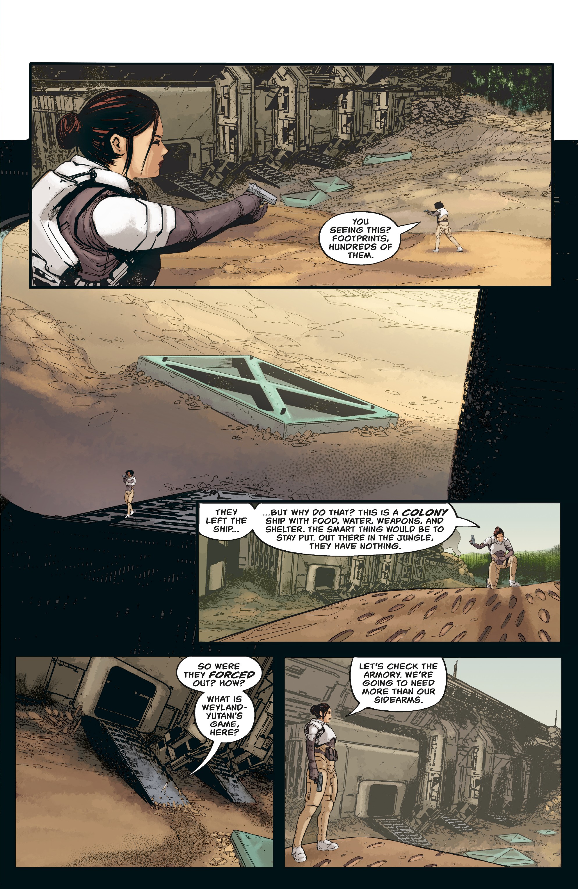 Read online Aliens: Resistance comic -  Issue #3 - 9