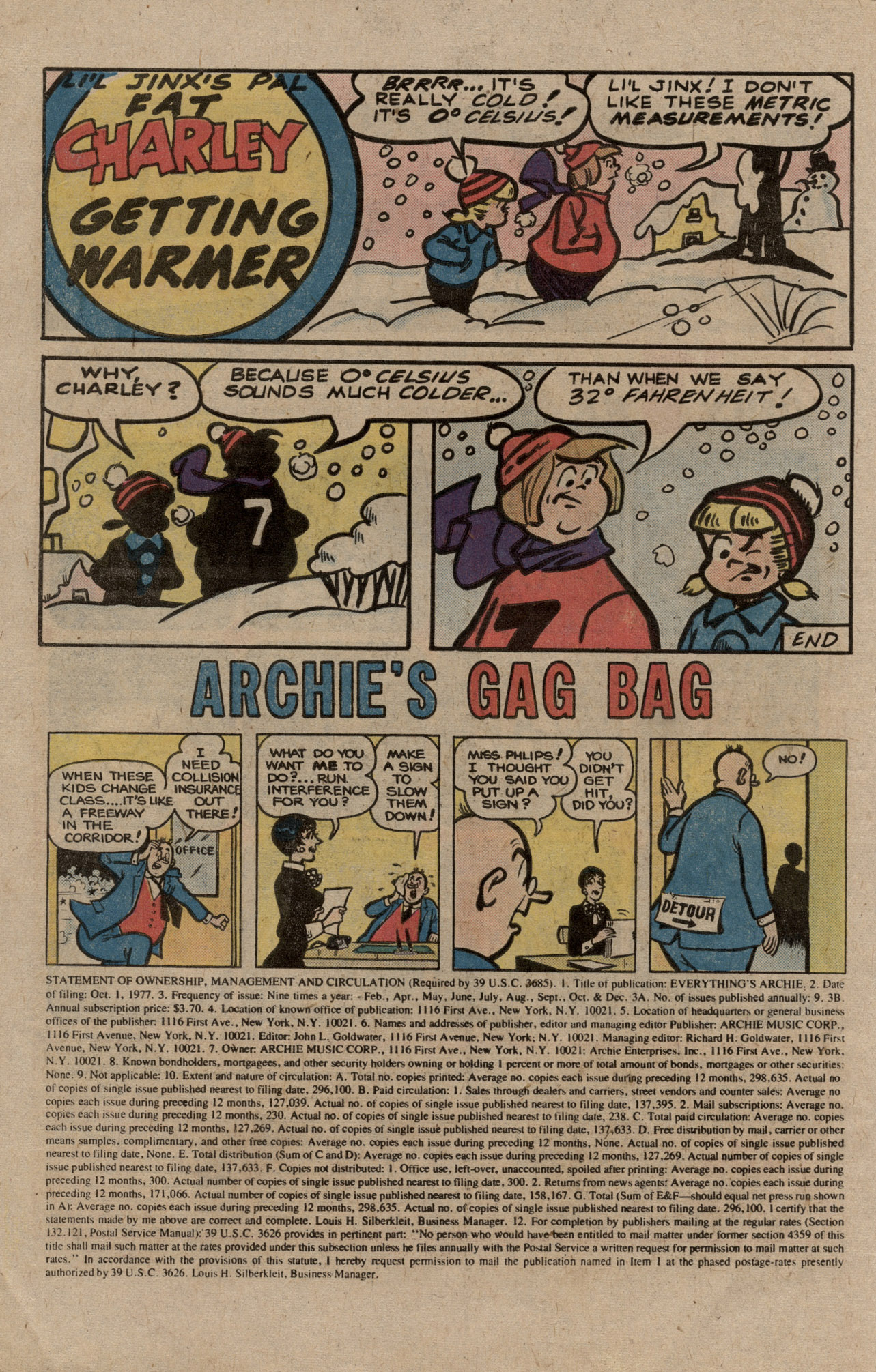 Read online Everything's Archie comic -  Issue #64 - 10