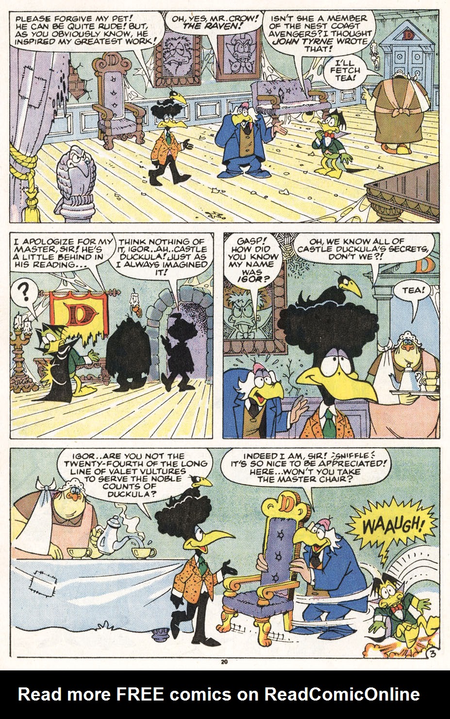 Read online Count Duckula comic -  Issue #2 - 22