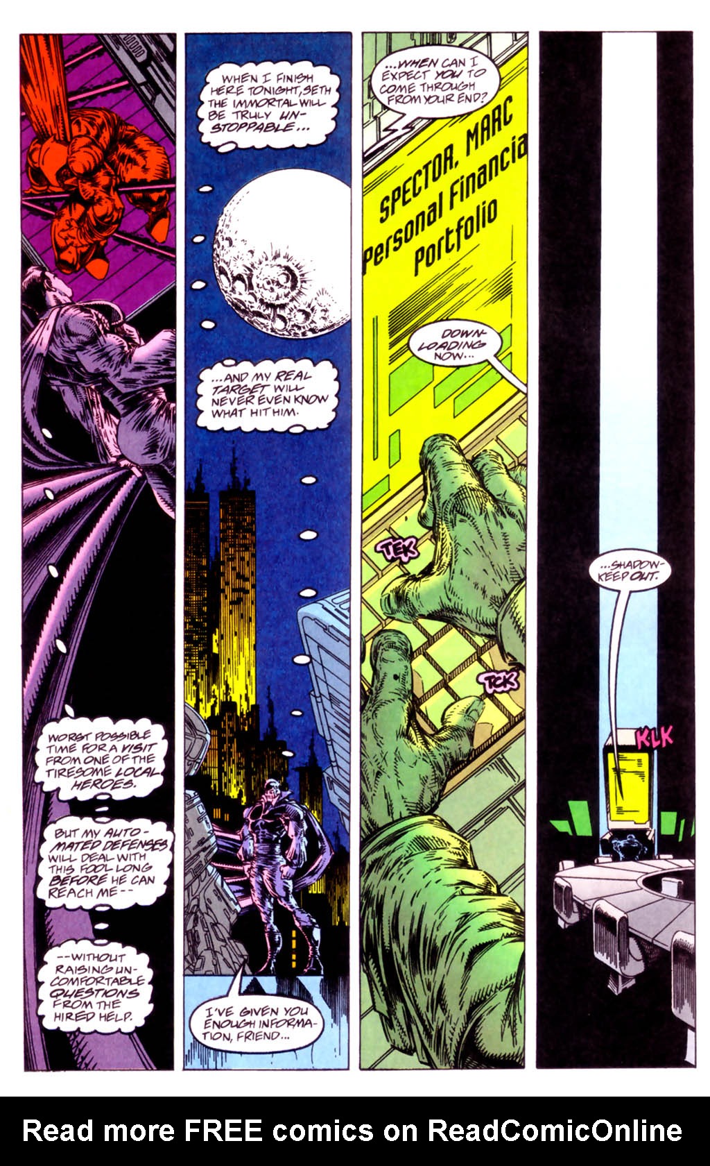Read online Marc Spector: Moon Knight comic -  Issue #55 - 18