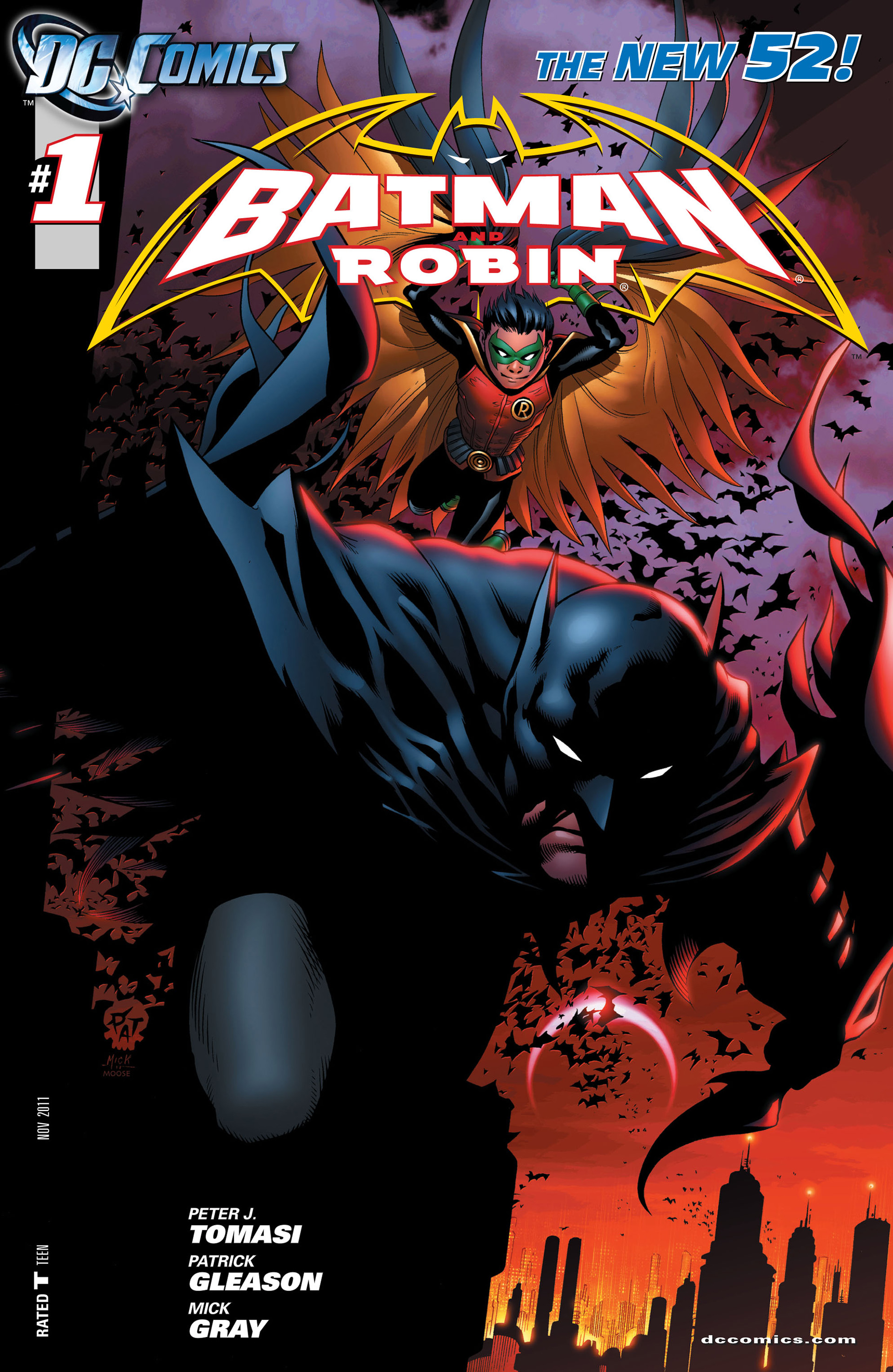 Read online Batman and Robin (2011) comic -  Issue #1 - 1