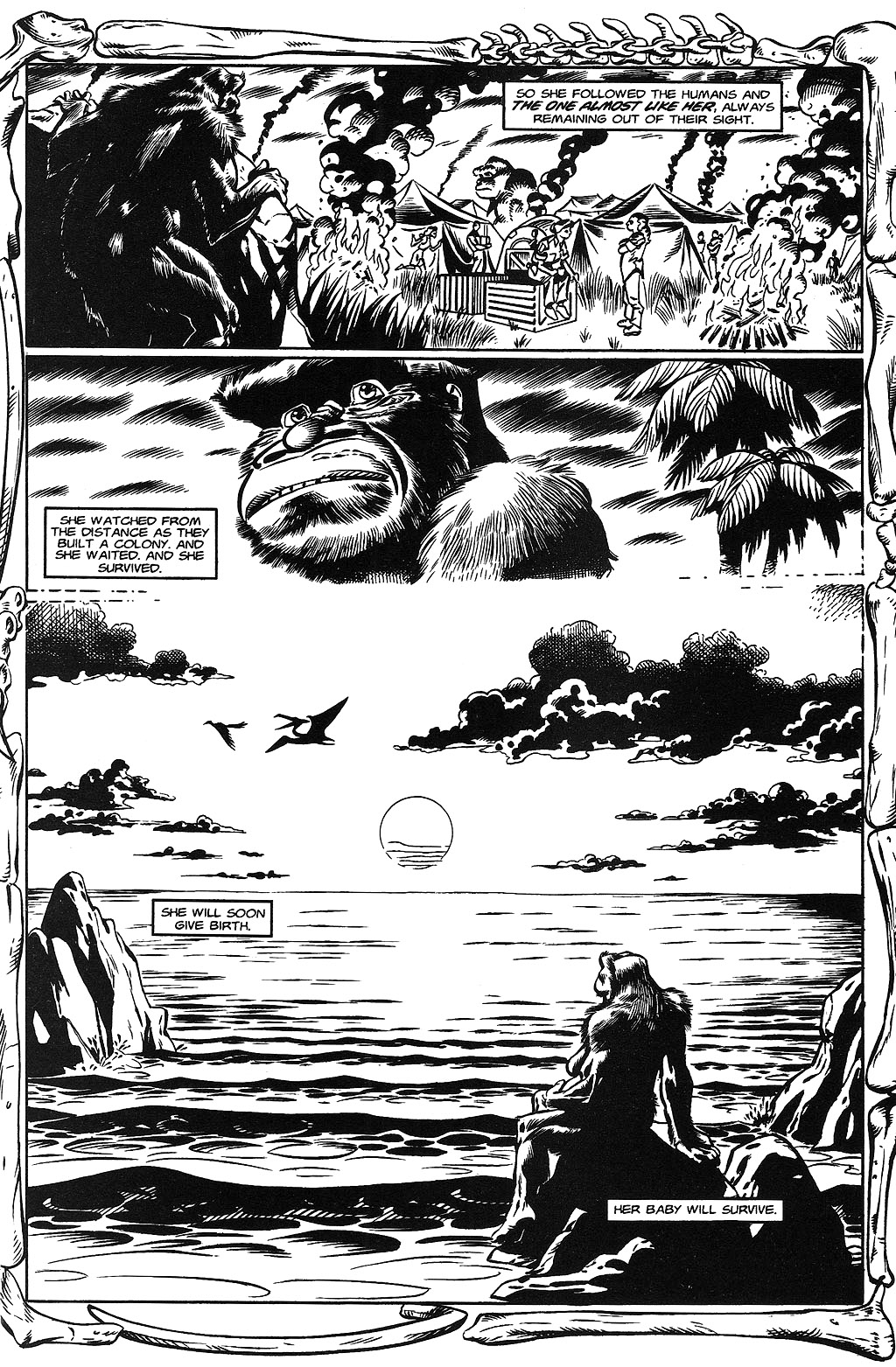 Read online Cavewoman: Missing Link comic -  Issue #4 - 26