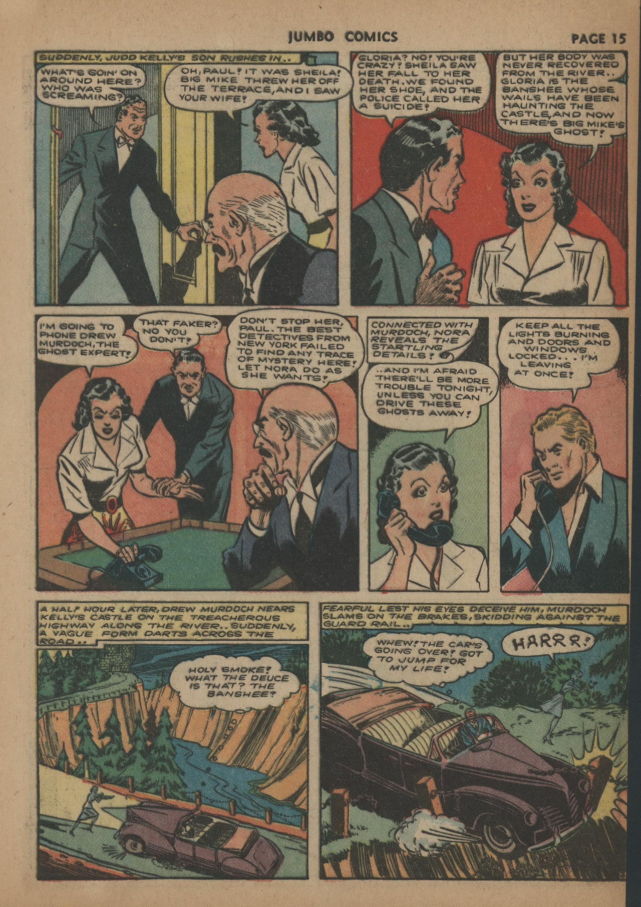 Read online Jumbo Comics comic -  Issue #44 - 17