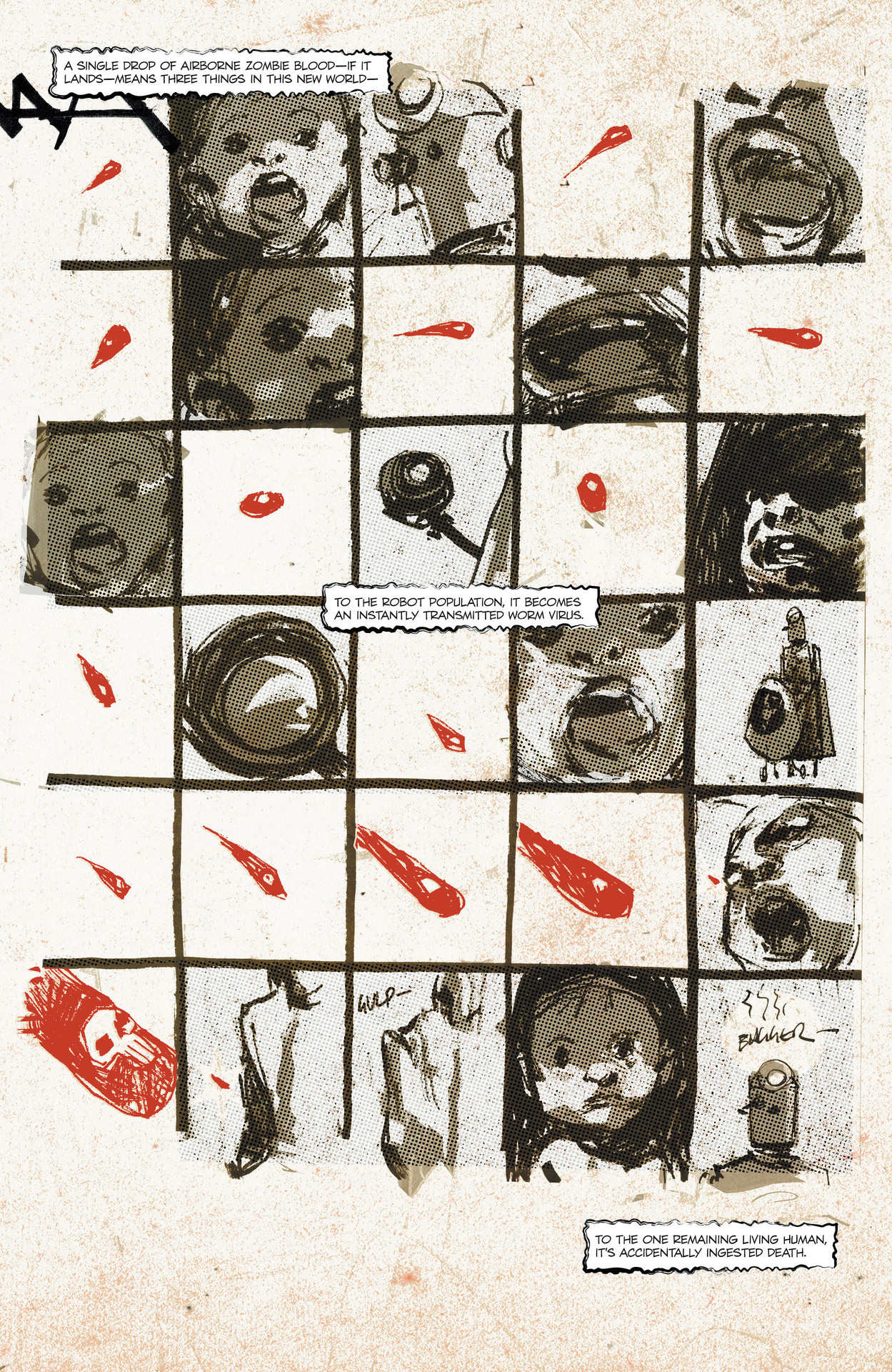 Read online ZVRC: Zombies Vs. Robots Classic comic -  Issue #2 - 23
