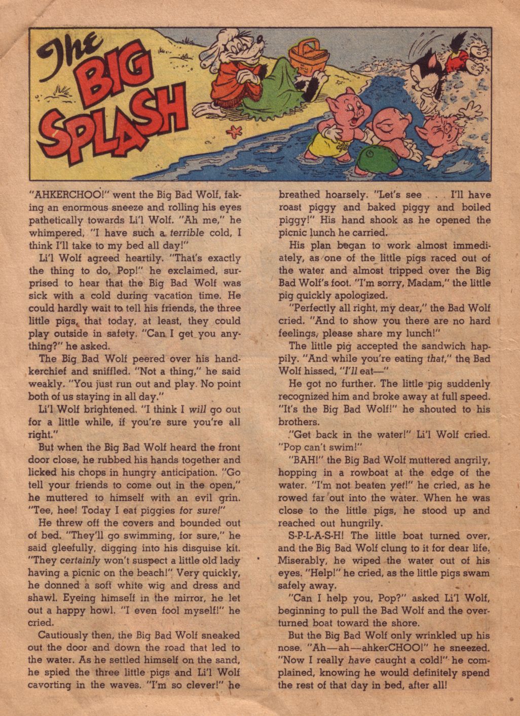 Read online Walt Disney's Mickey Mouse comic -  Issue #48 - 22