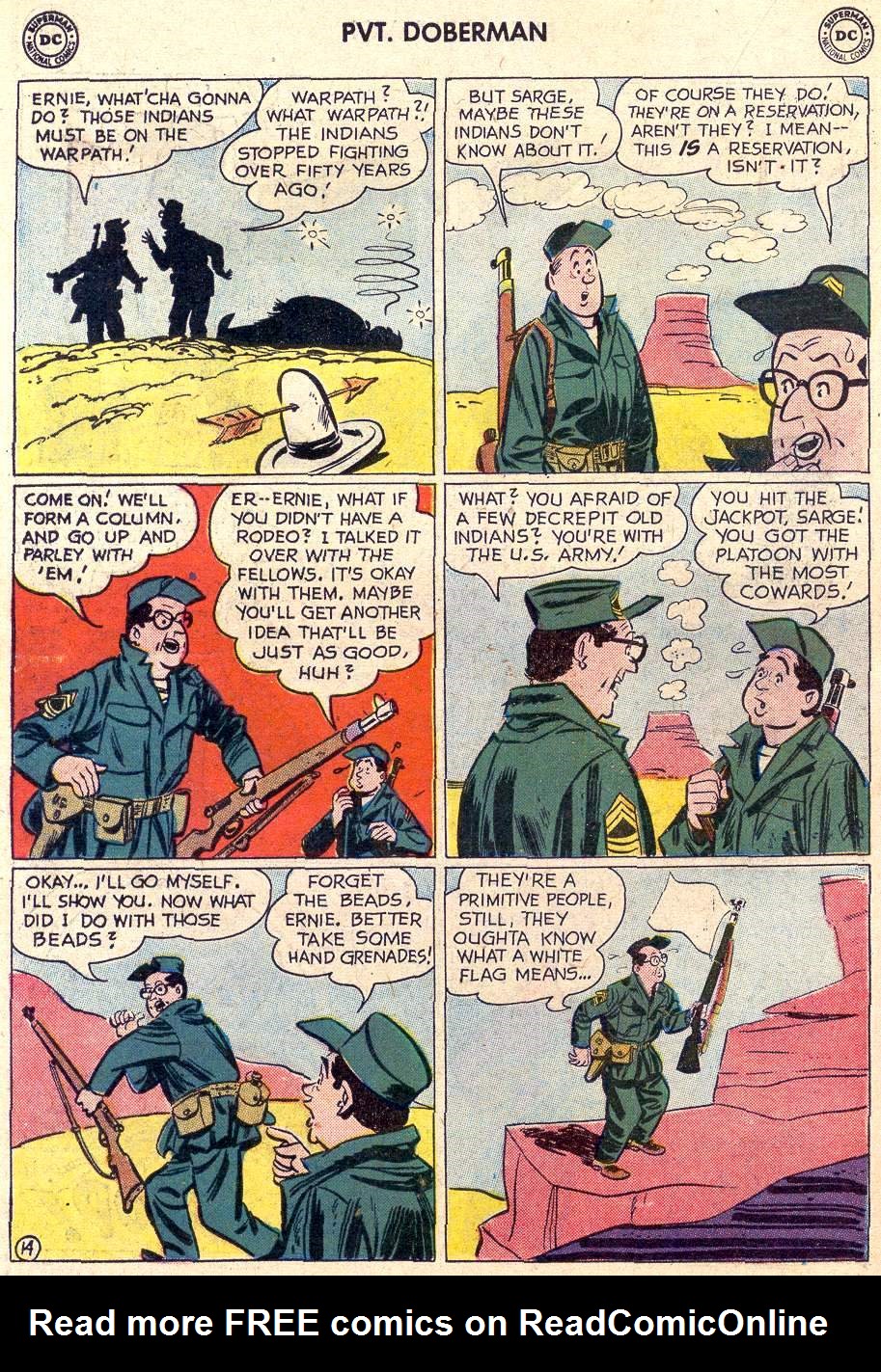 Read online Sgt. Bilko's Pvt. Doberman comic -  Issue #6 - 18