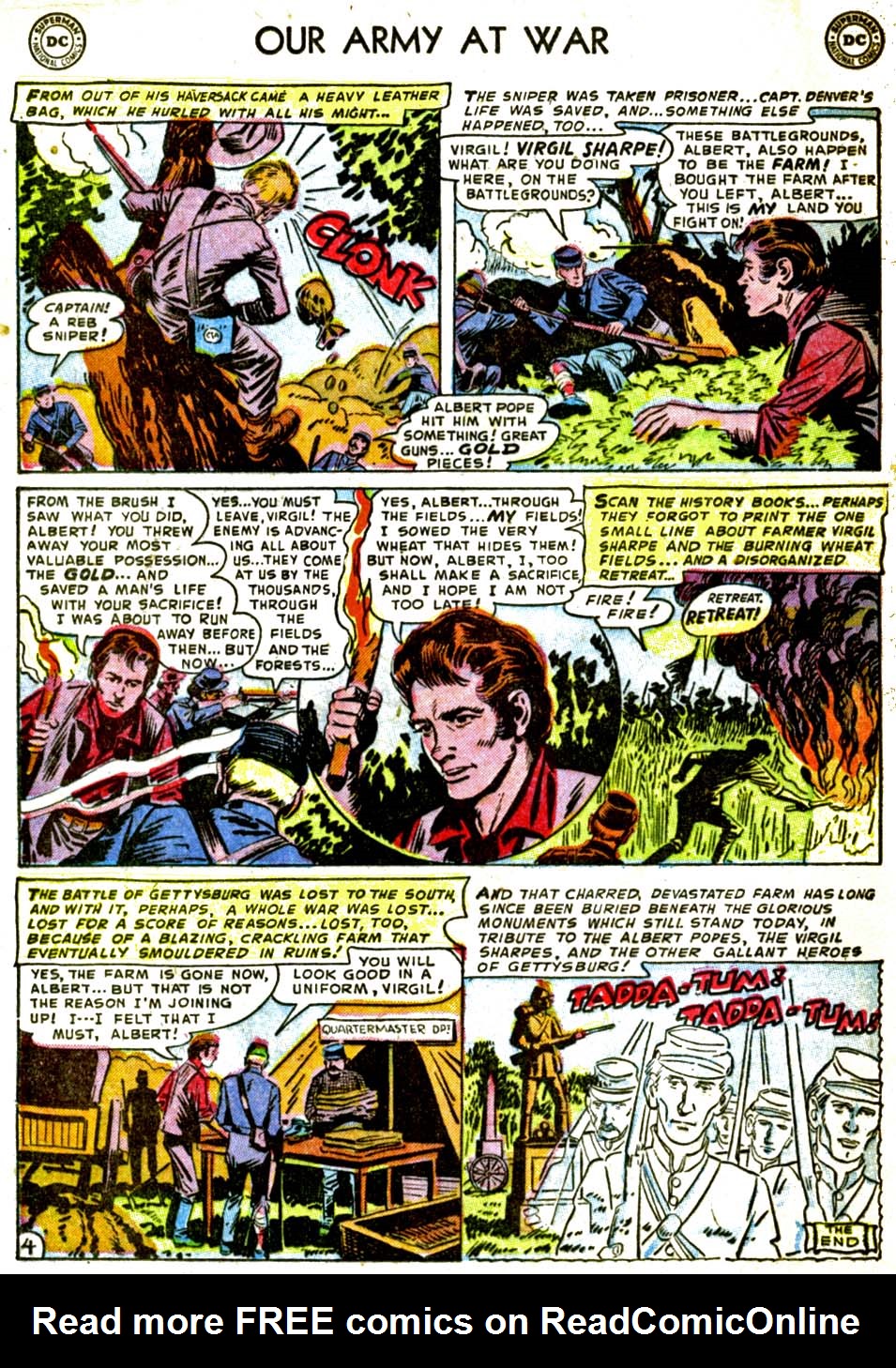 Read online Our Army at War (1952) comic -  Issue #19 - 24