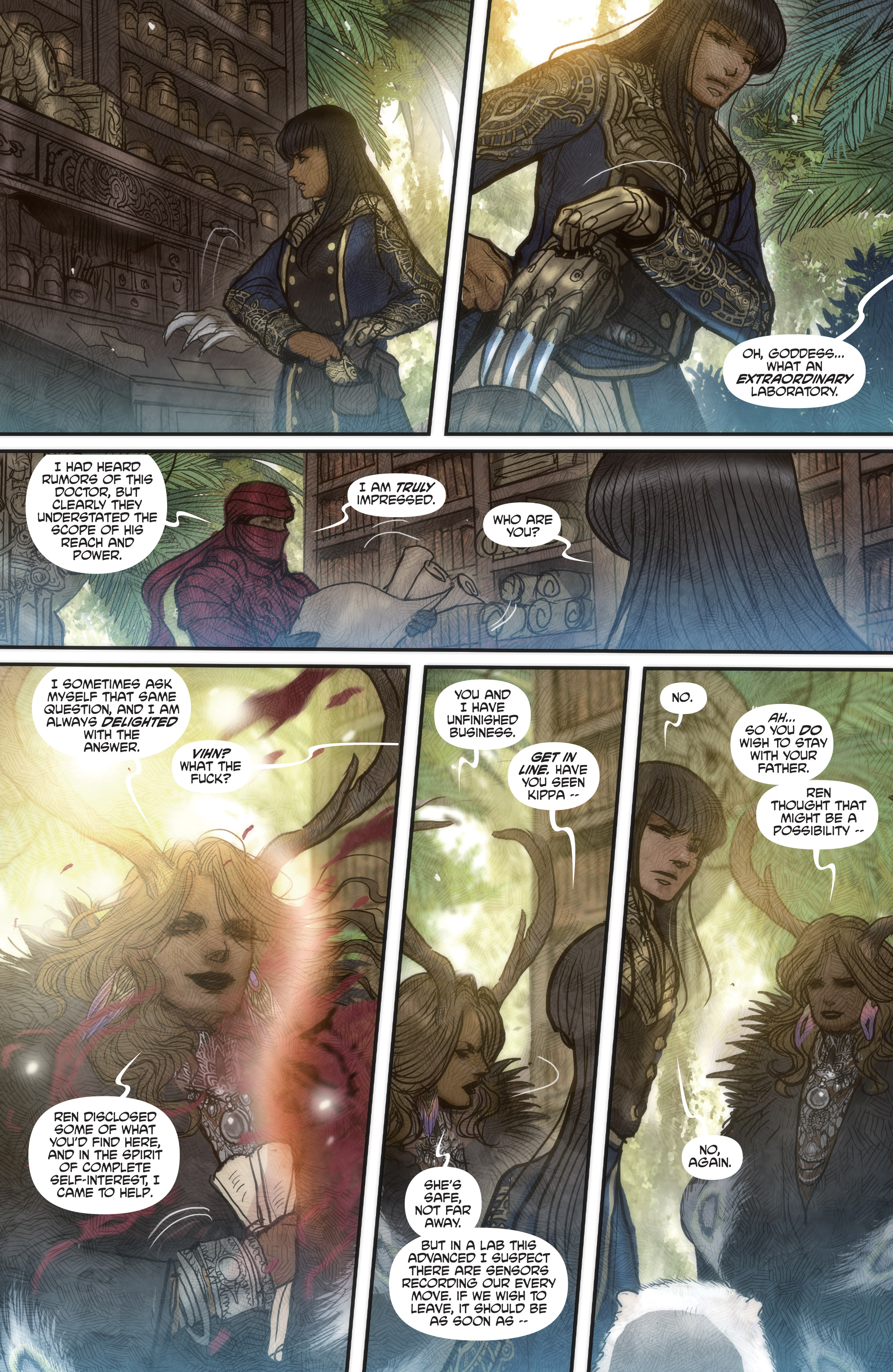 Read online Monstress comic -  Issue #23 - 16