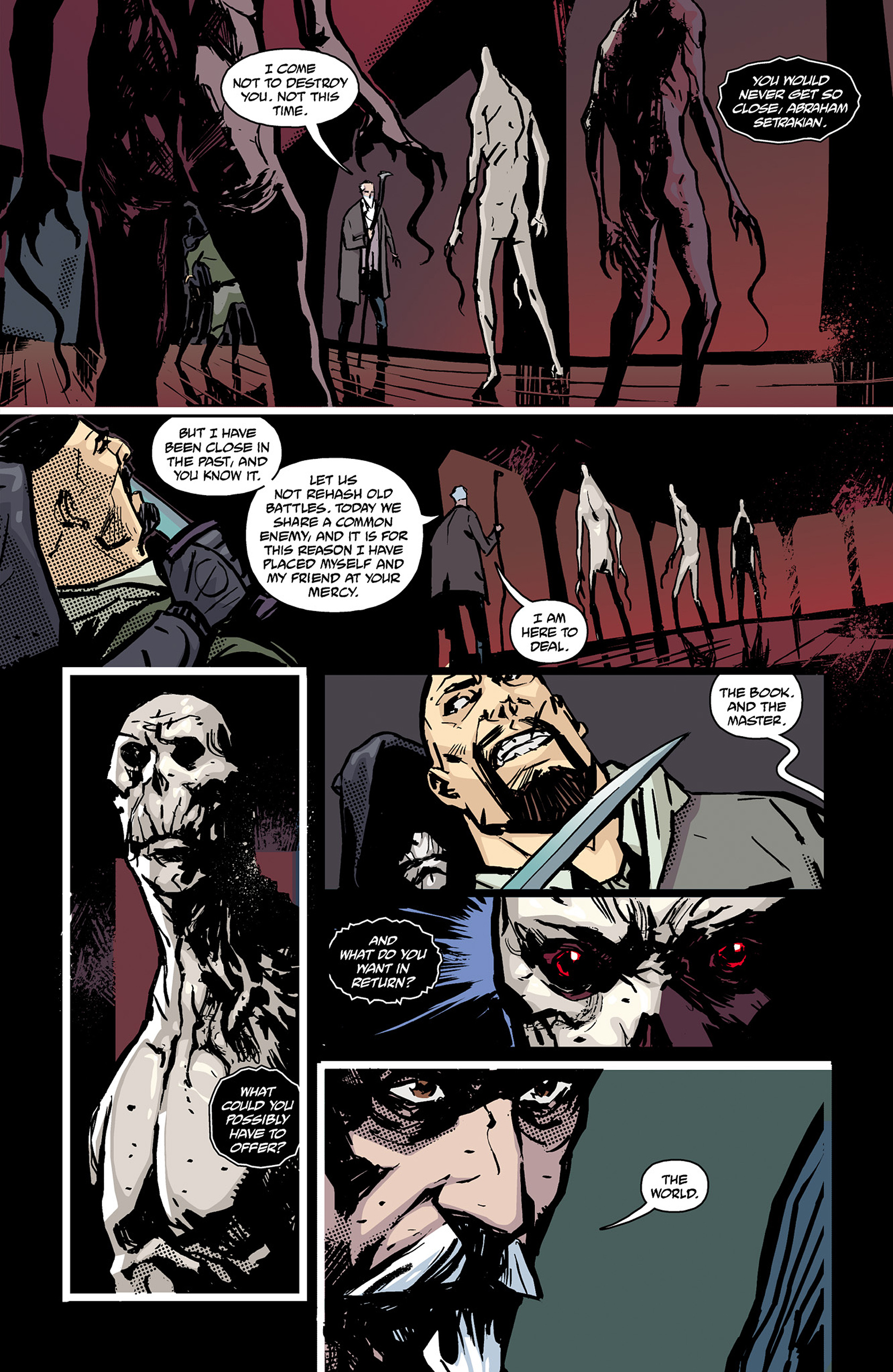 Read online The Strain: The Fall comic -  Issue #6 - 7