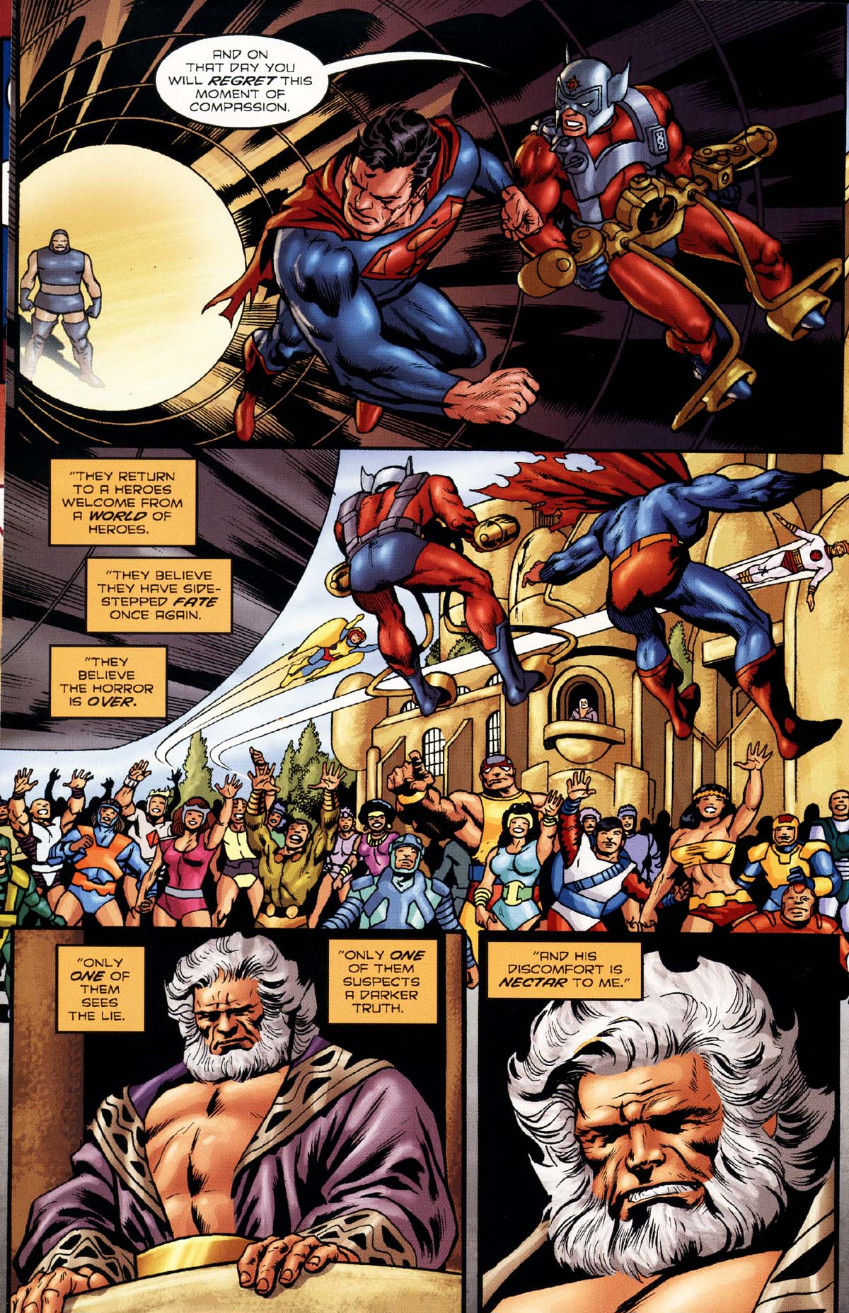 Read online Superman/Aliens 2: God War comic -  Issue #4 - 24
