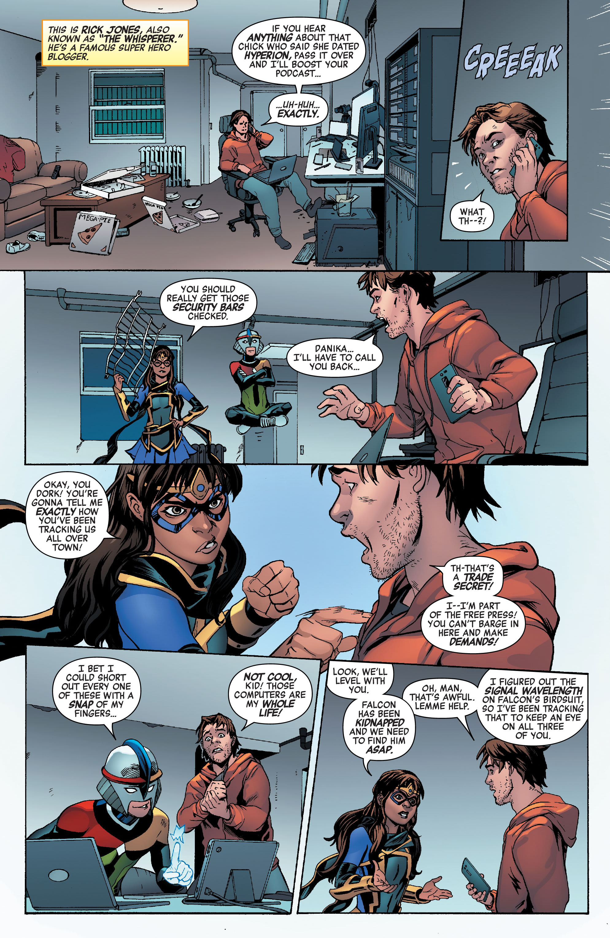 Read online Heroes Reborn: One-Shots comic -  Issue # Young Squadron - 21