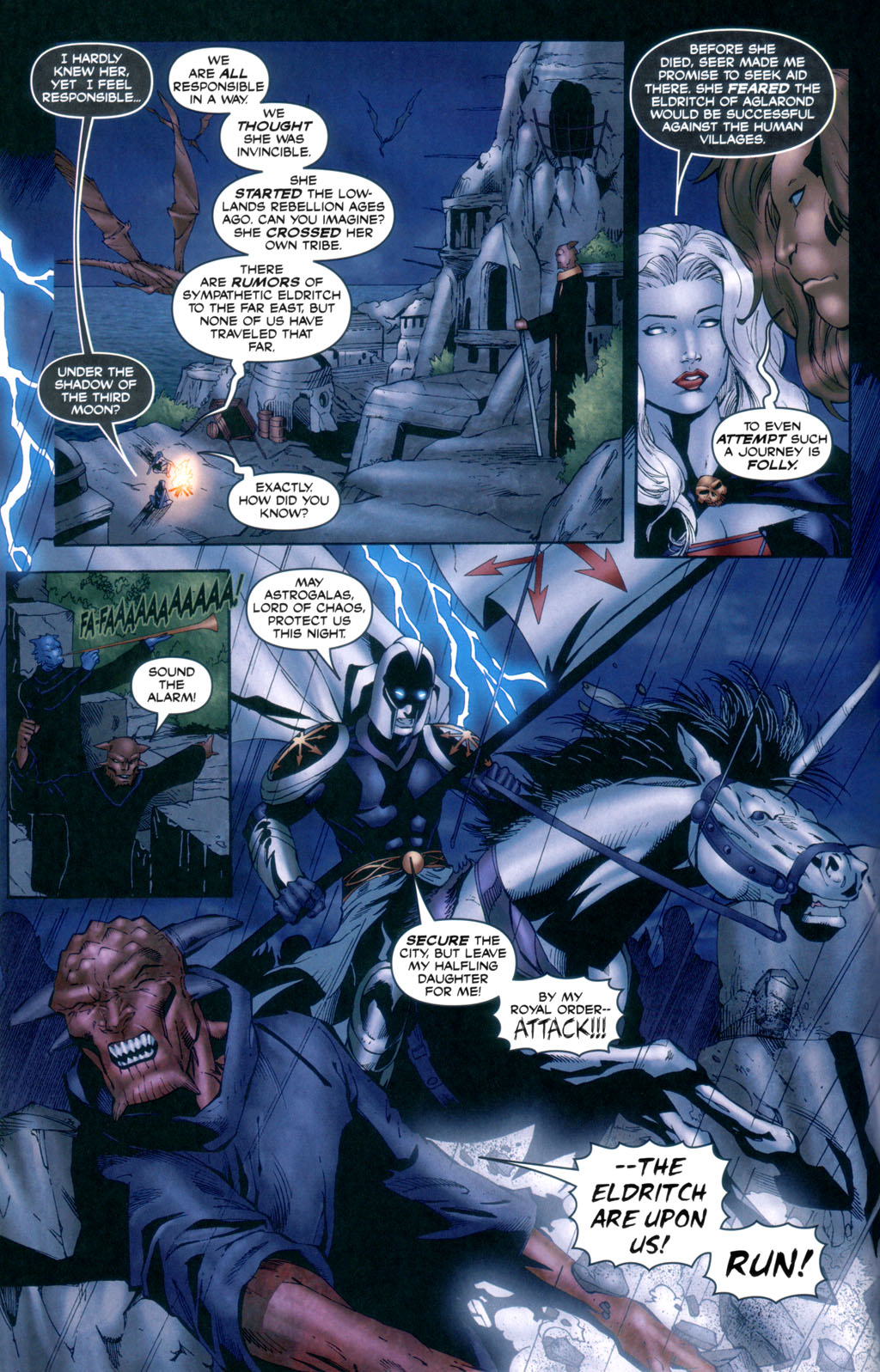 Read online Brian Pulido's Medieval Lady Death comic -  Issue #8 - 14