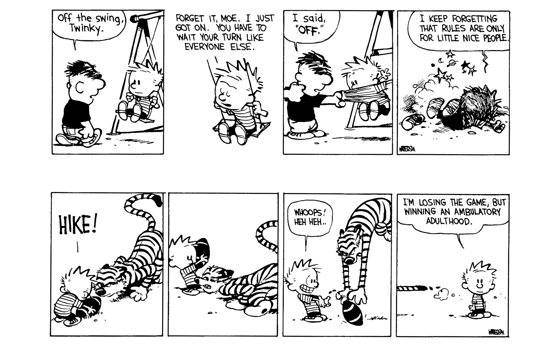 Read online Calvin and Hobbes comic -  Issue #4 - 155