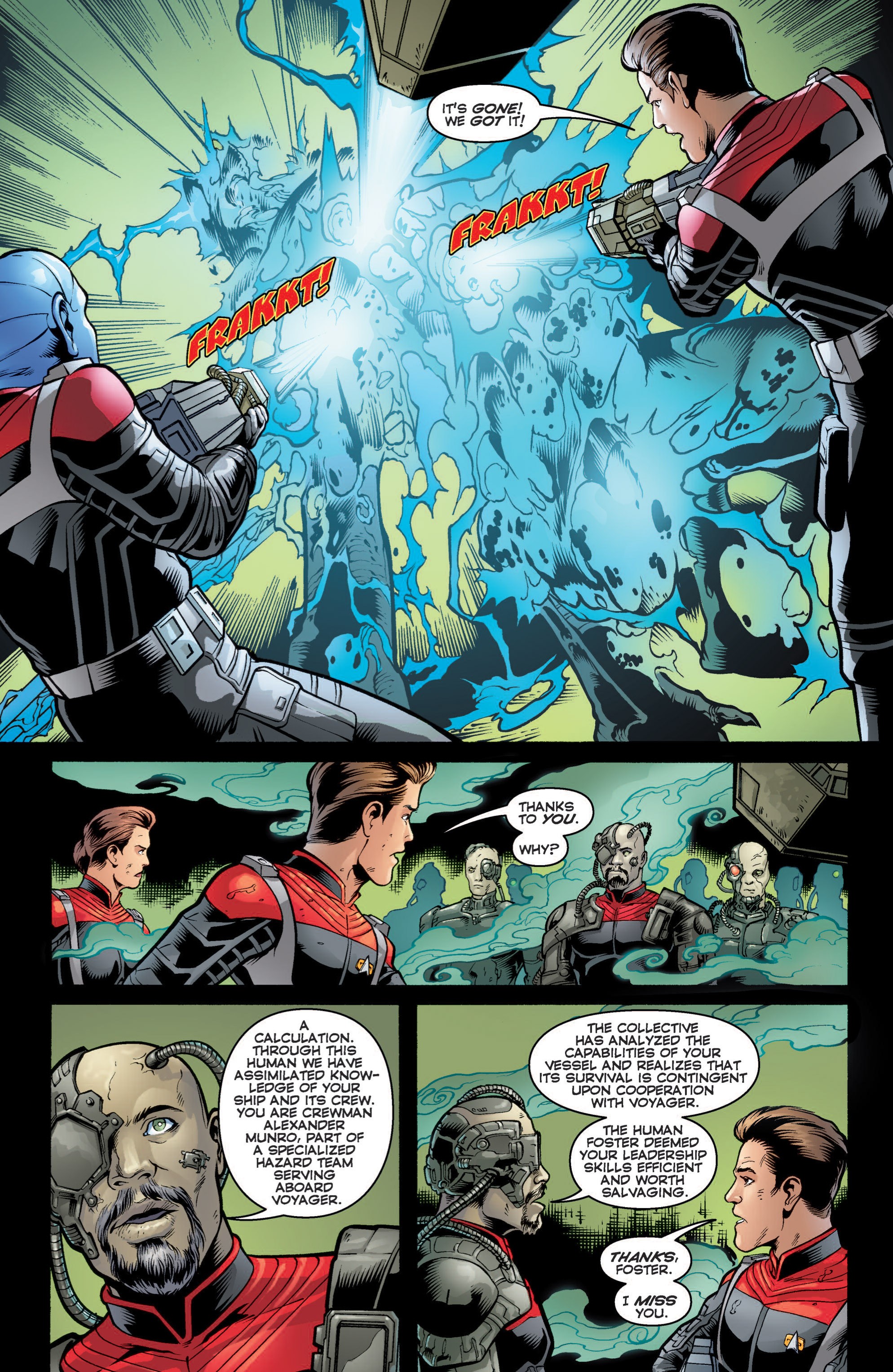 Read online Star Trek: Voyager--Encounters with the Unknown comic -  Issue # TPB - 133