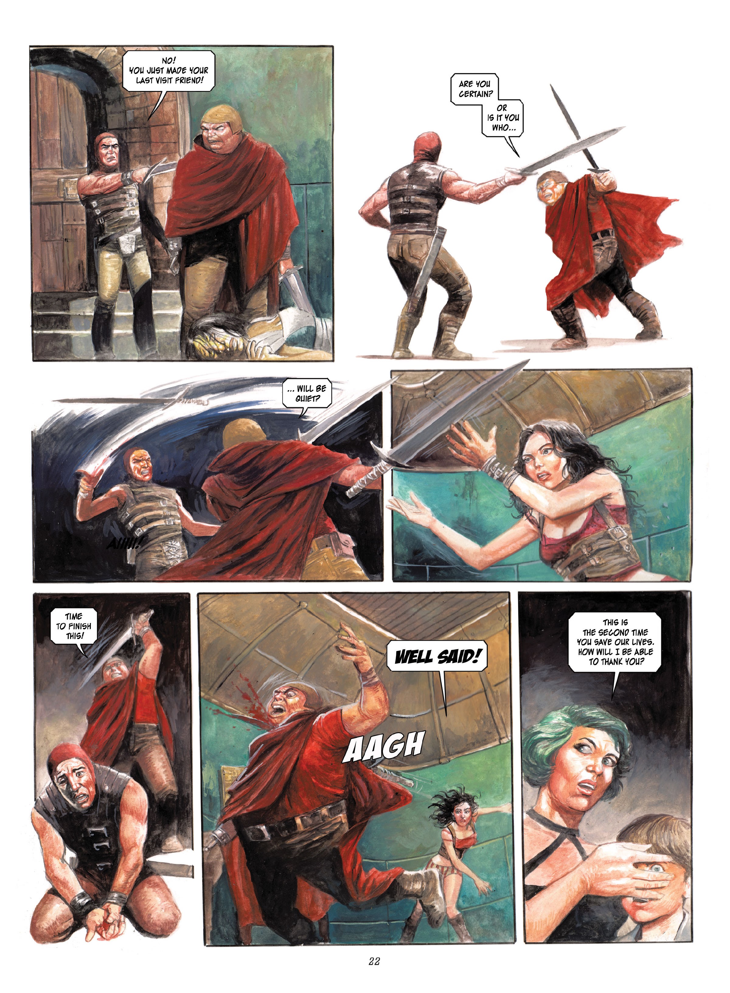 Read online The Lost Tales of Lemuria: The Mountains of Moran comic -  Issue # Full - 22