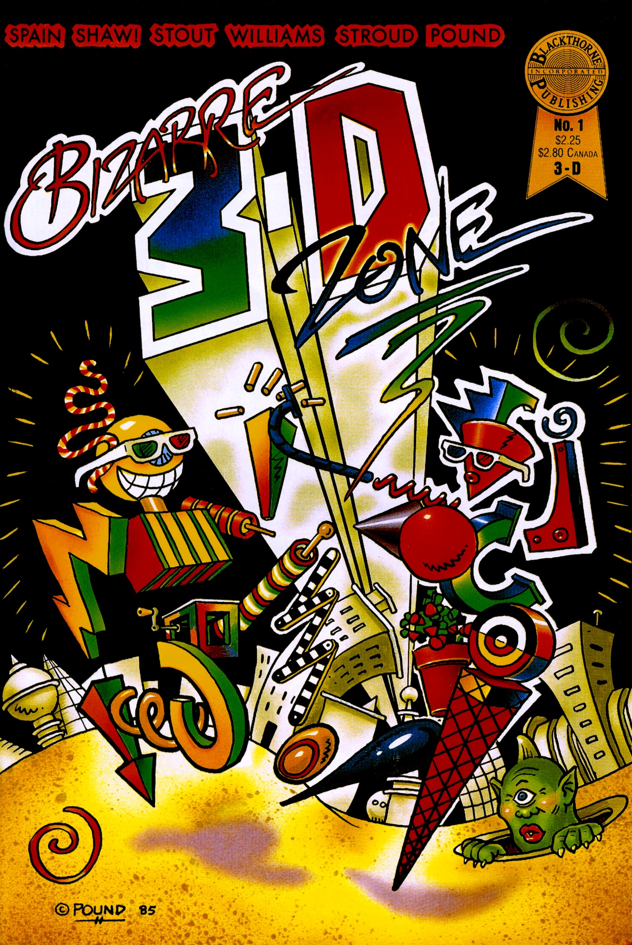 Read online Blackthorne 3-D Series comic -  Issue #5 - 1