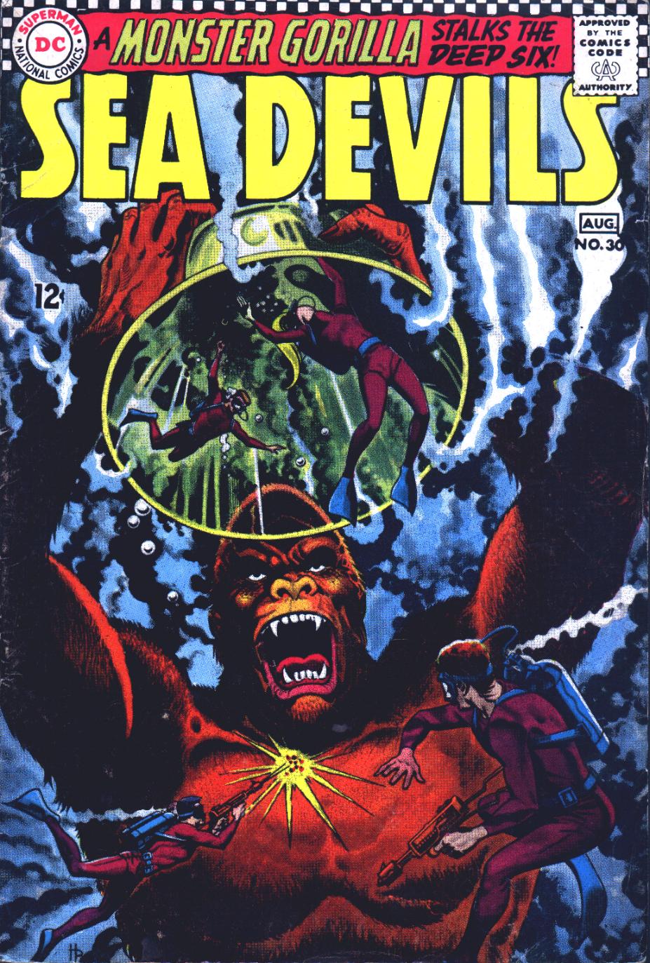 Read online Sea Devils comic -  Issue #30 - 2