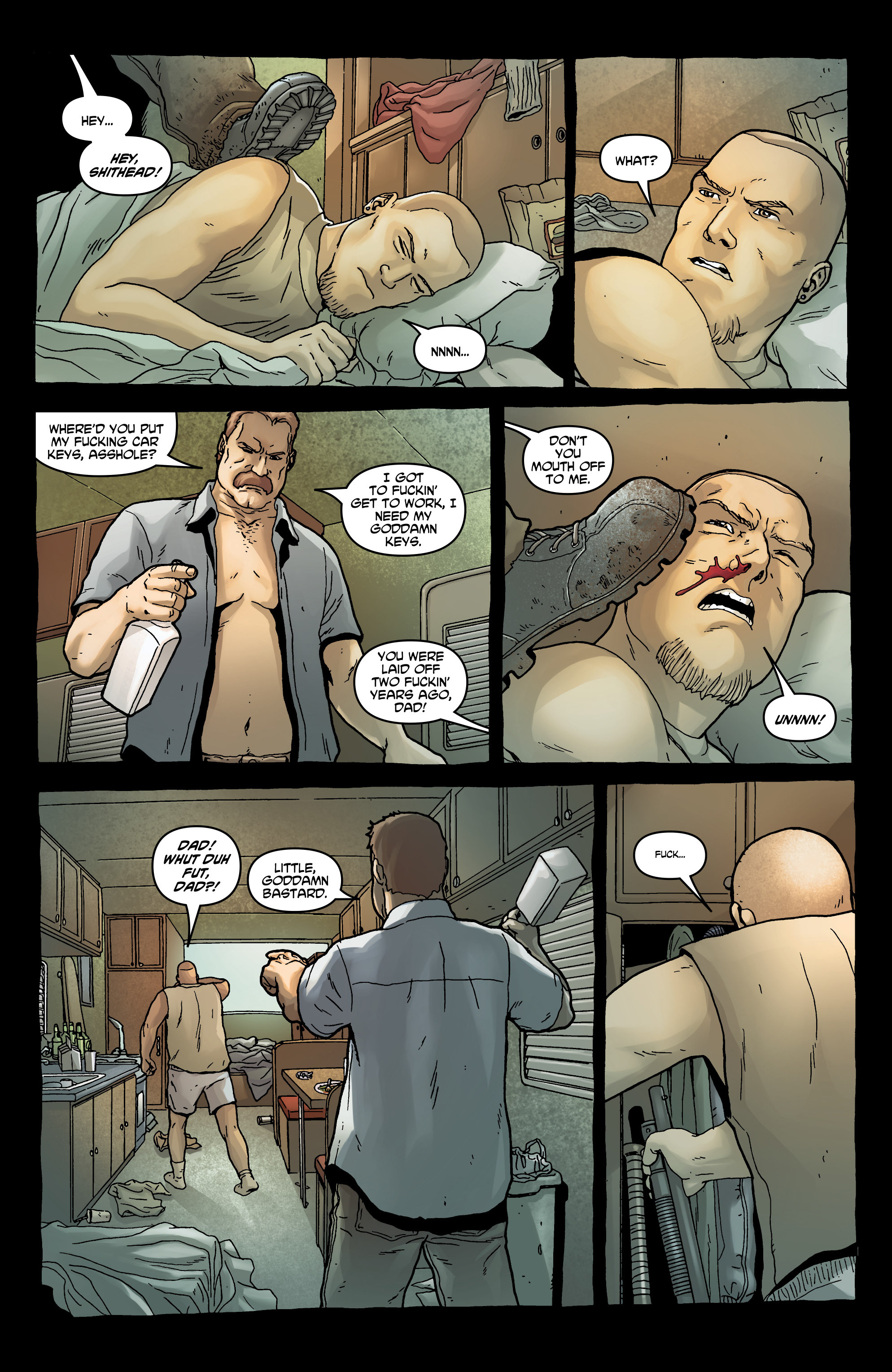 Read online Crossed: Badlands comic -  Issue #11 - 8