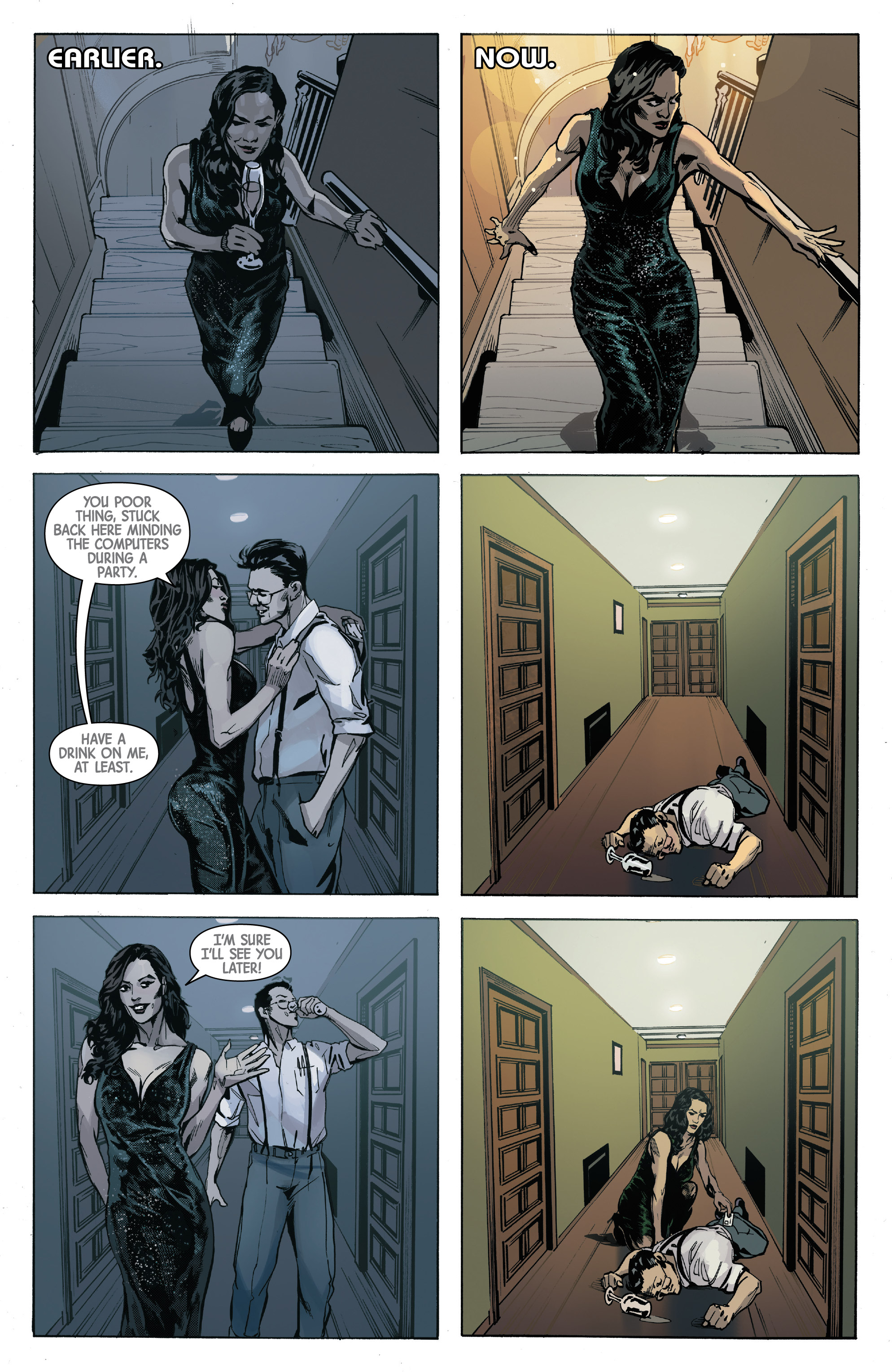 Read online The Web Of Black Widow comic -  Issue #1 - 9