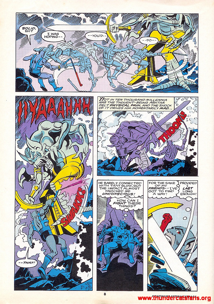 Read online ThunderCats (1987) comic -  Issue #22 - 8