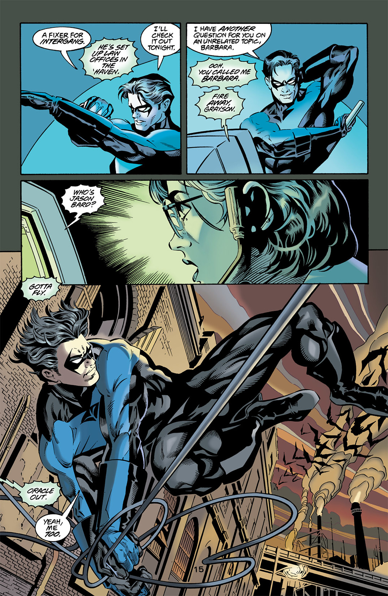 Read online Nightwing (1996) comic -  Issue #42 - 15