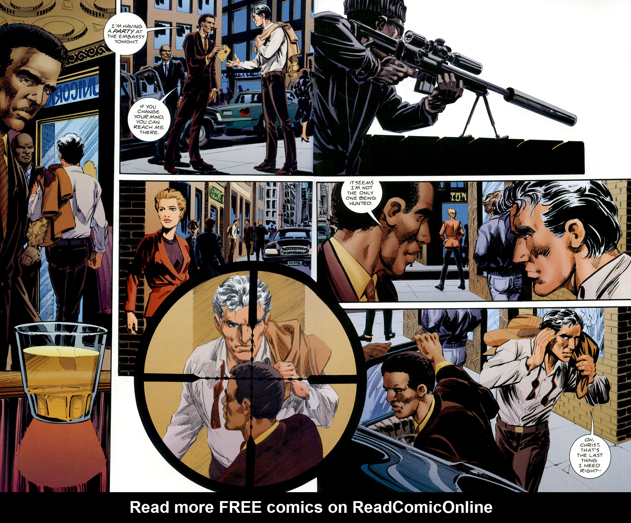 Read online Jon Sable, Freelance: Bloodtrail comic -  Issue #2 - 17