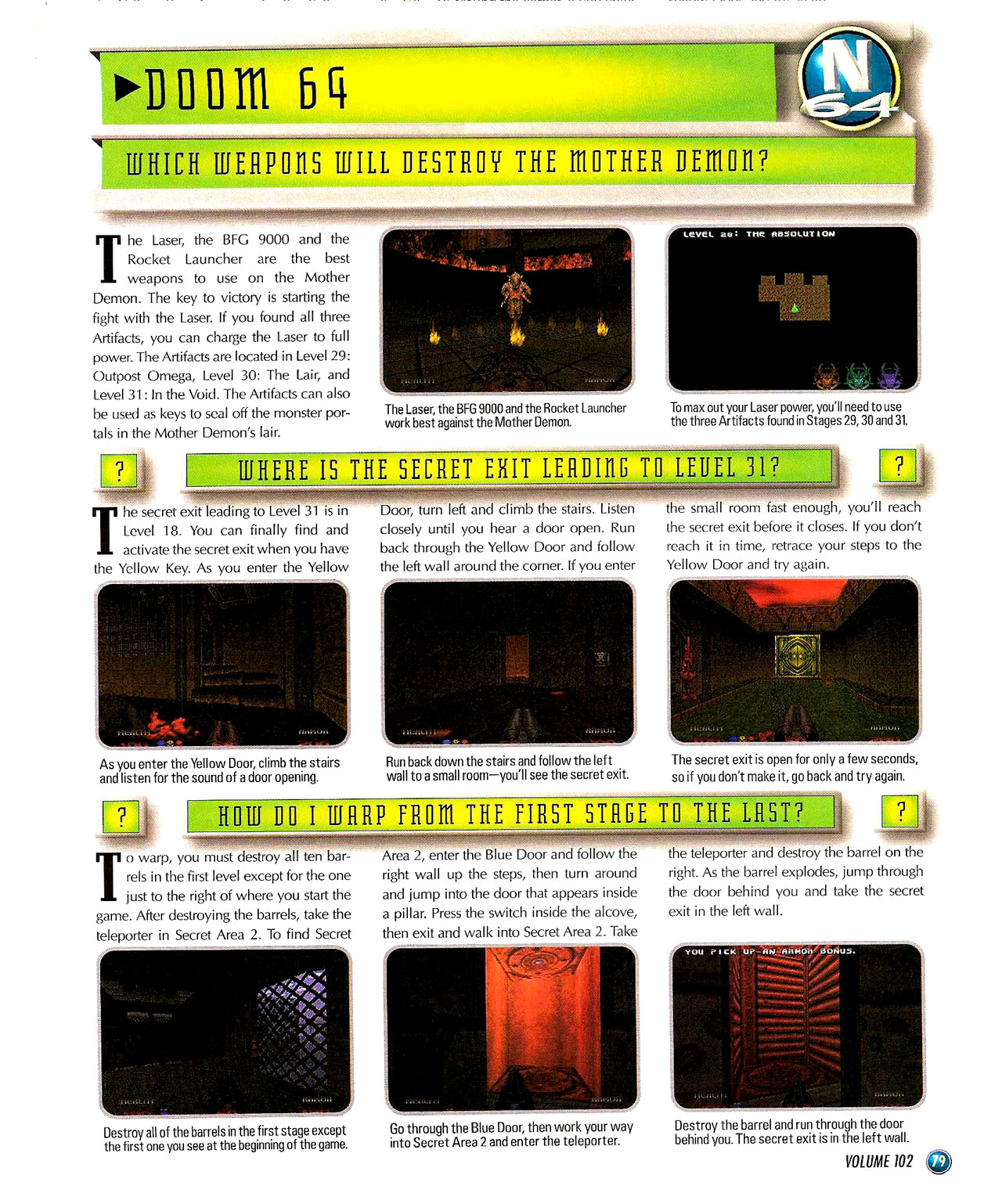 Read online Nintendo Power comic -  Issue #102 - 88
