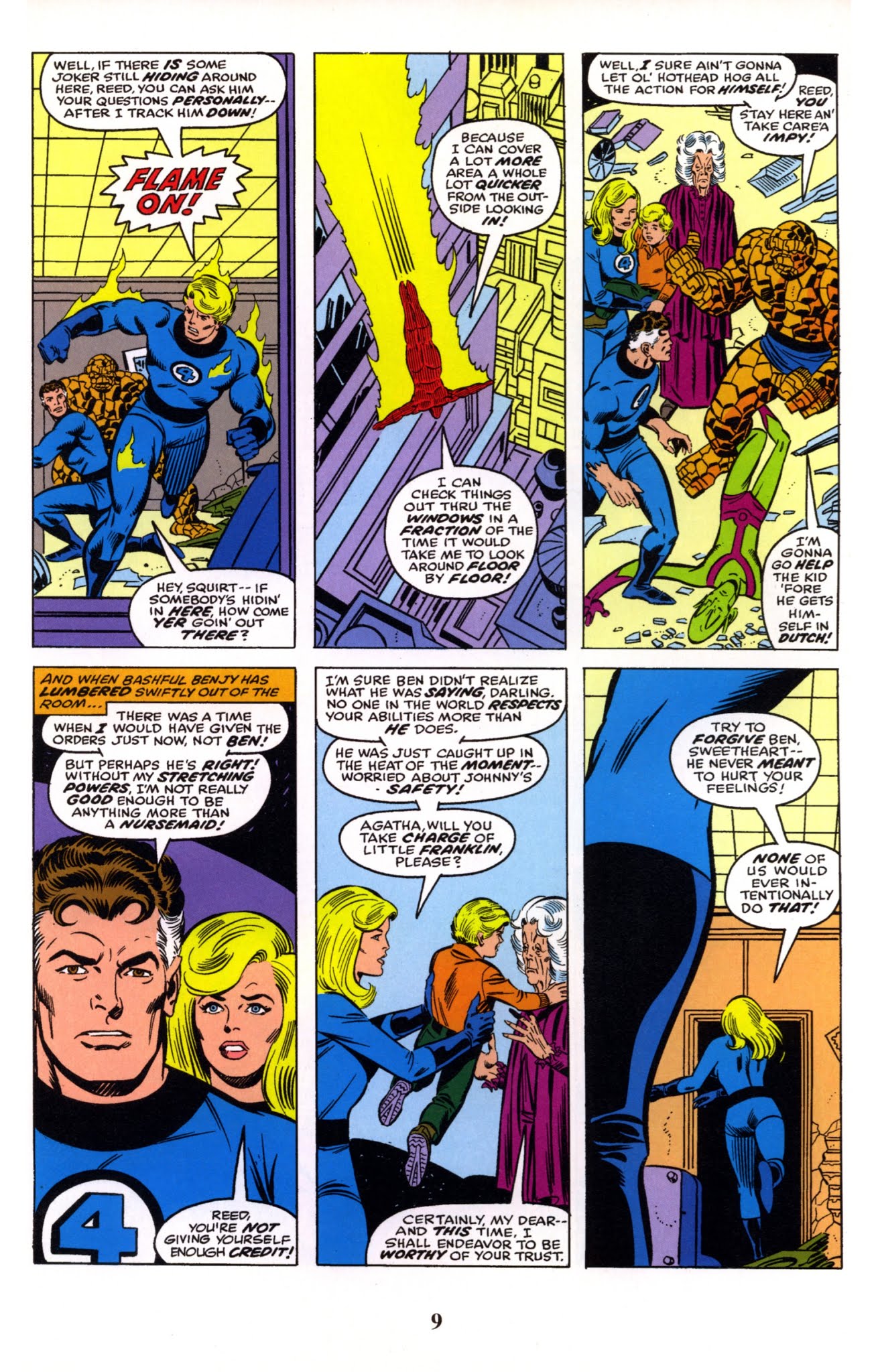 Read online Fantastic Four Visionaries: George Perez comic -  Issue # TPB 2 (Part 1) - 9