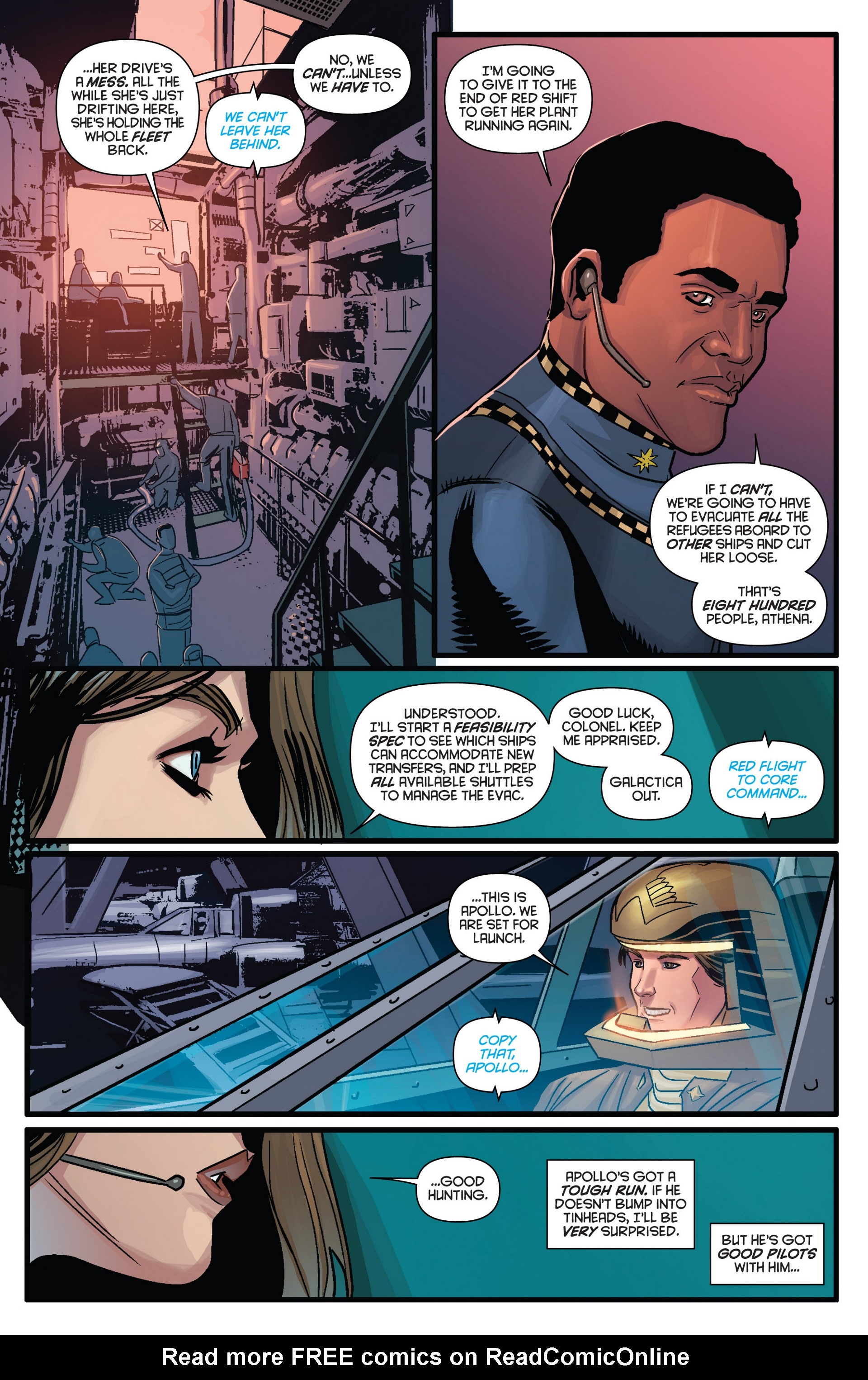 Read online Classic Battlestar Galactica (2013) comic -  Issue #6 - 7