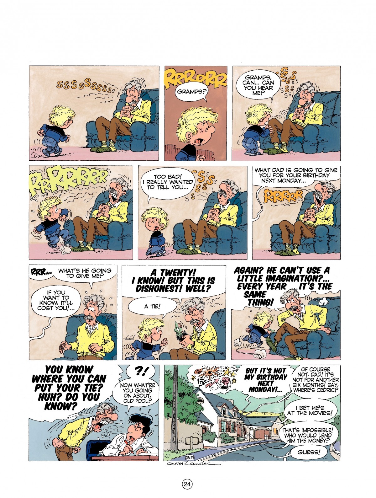 Read online Cedric comic -  Issue #3 - 26