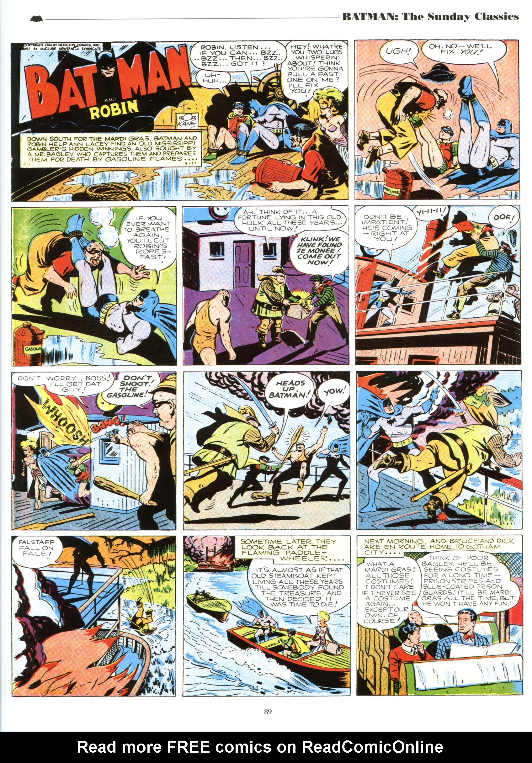 Read online Batman: The Sunday Classics comic -  Issue # TPB - 95