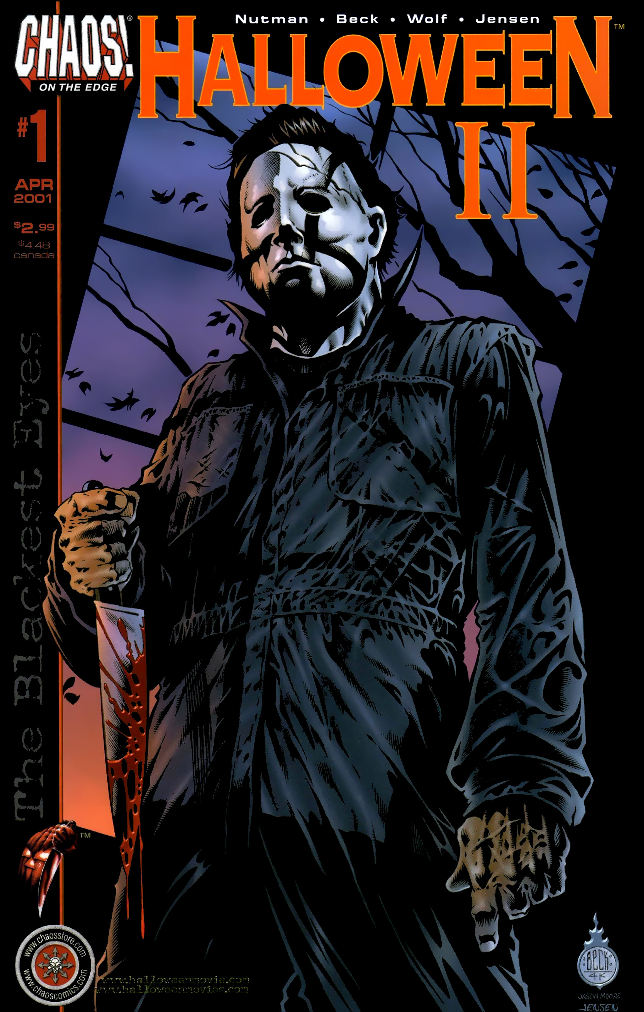 Read online Halloween II: The Blackest Eyes comic -  Issue # Full - 1