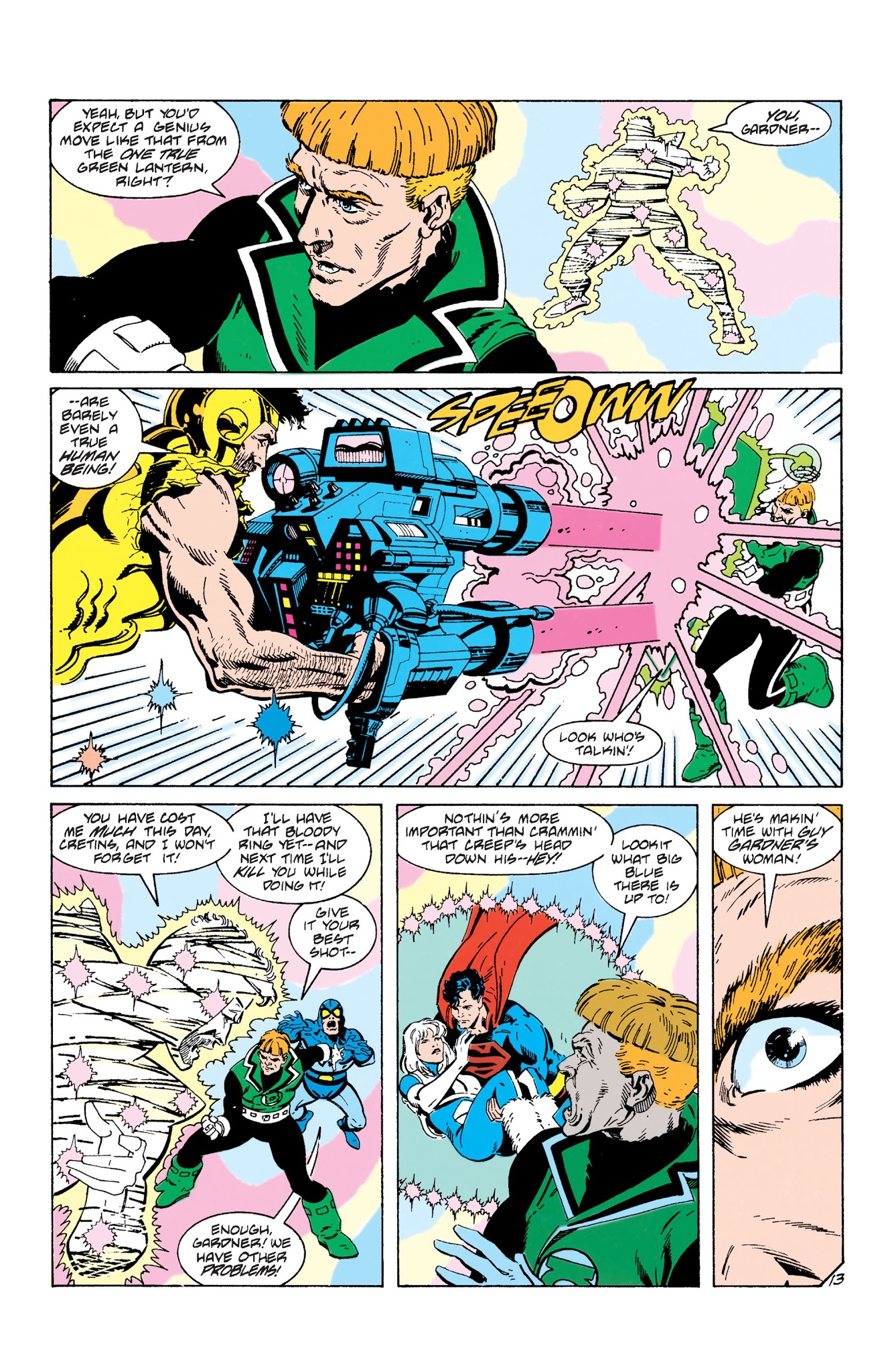 Read online Superman & The Justice League America comic -  Issue #1 - 81
