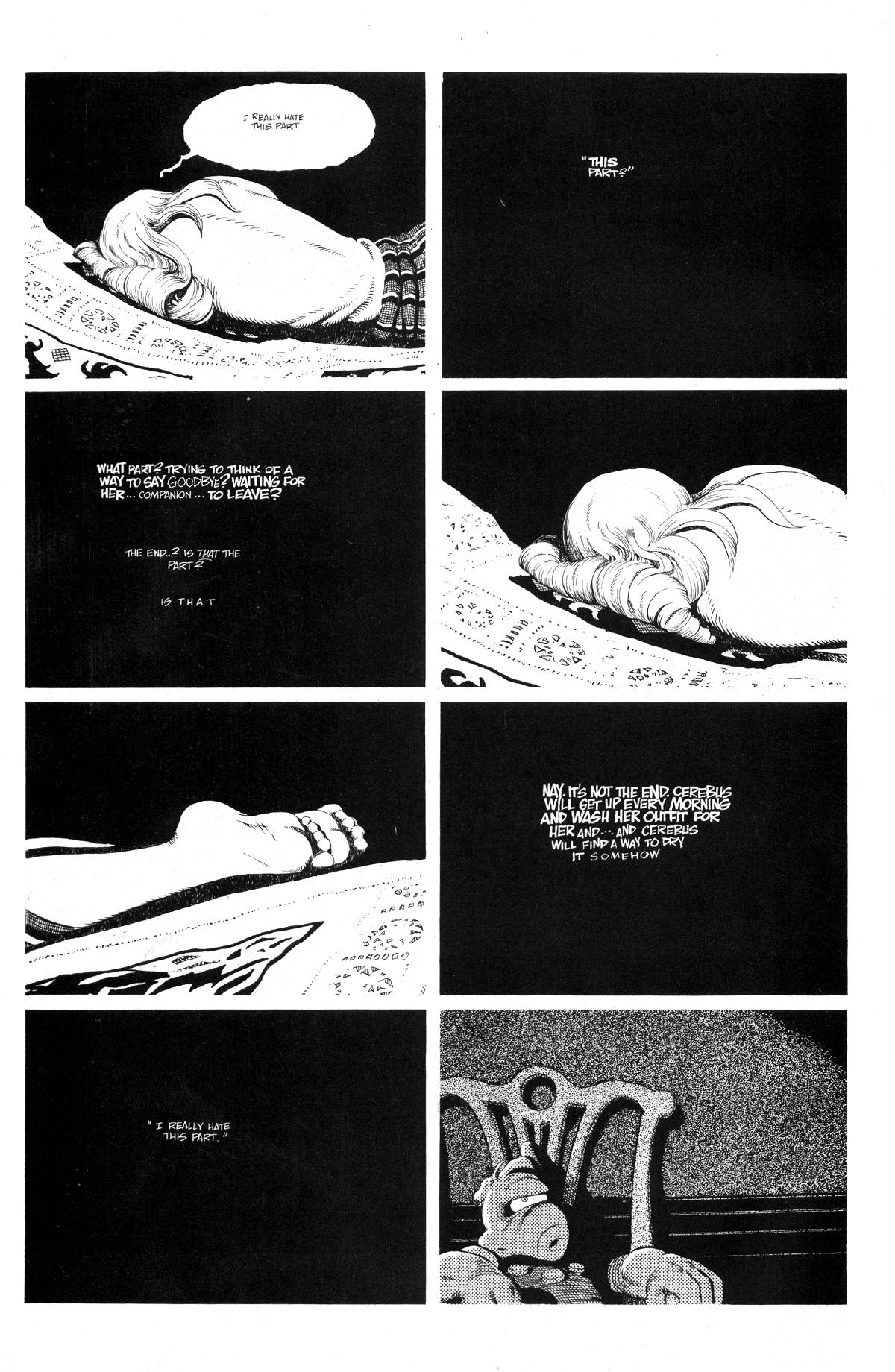 Read online Cerebus comic -  Issue #235 - 9