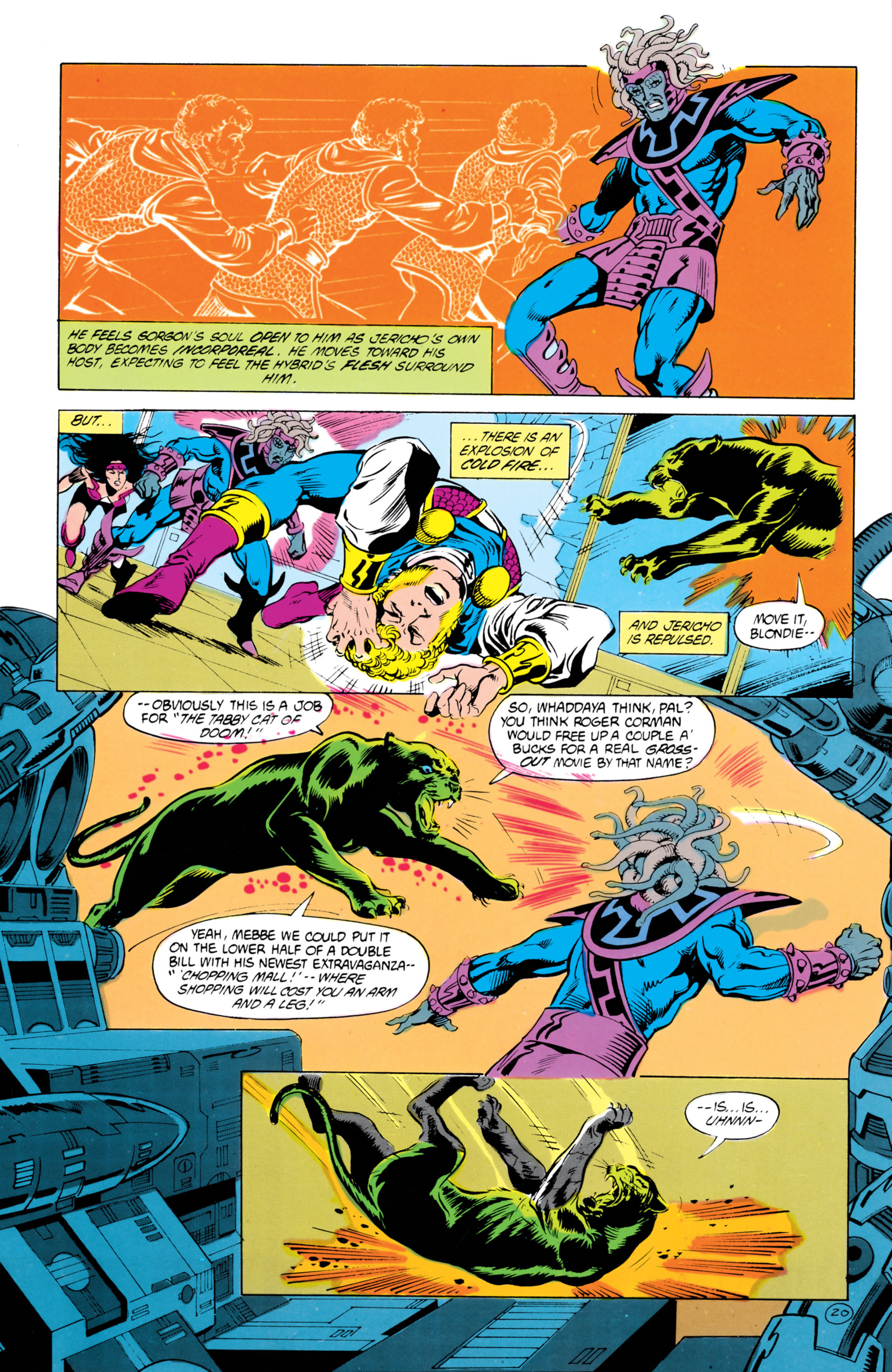 Read online The New Teen Titans (1984) comic -  Issue #25 - 21