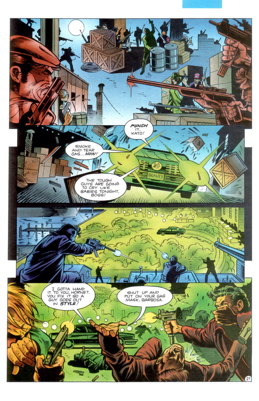 Read online The Green Hornet (1991) comic -  Issue #9 - 22