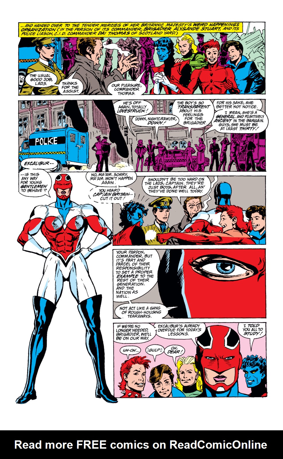 Read online Excalibur (1988) comic -  Issue #32 - 4